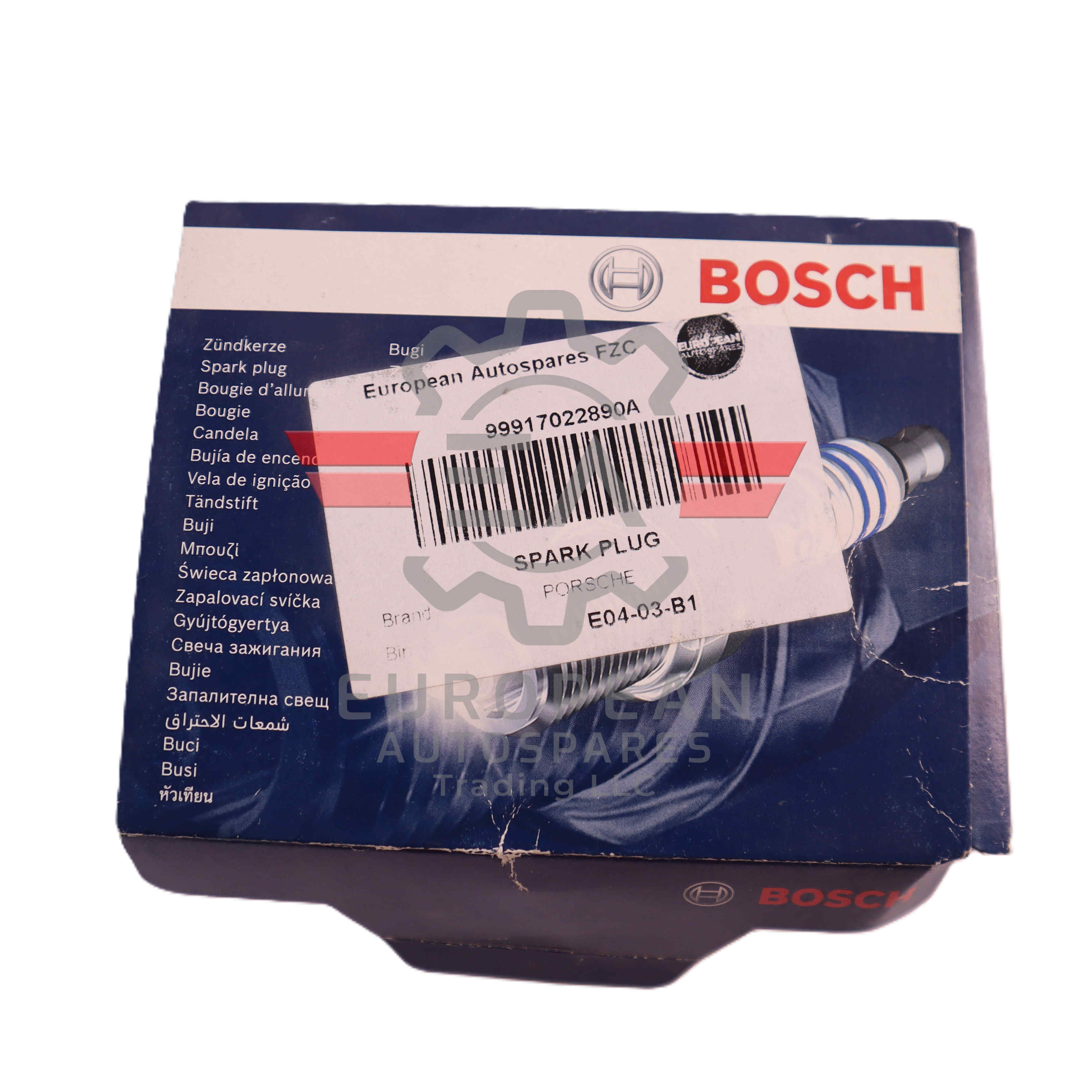 Porsche Engine Spark Plug 99917022890A | Genuine OEM European Autospares Trading LLC