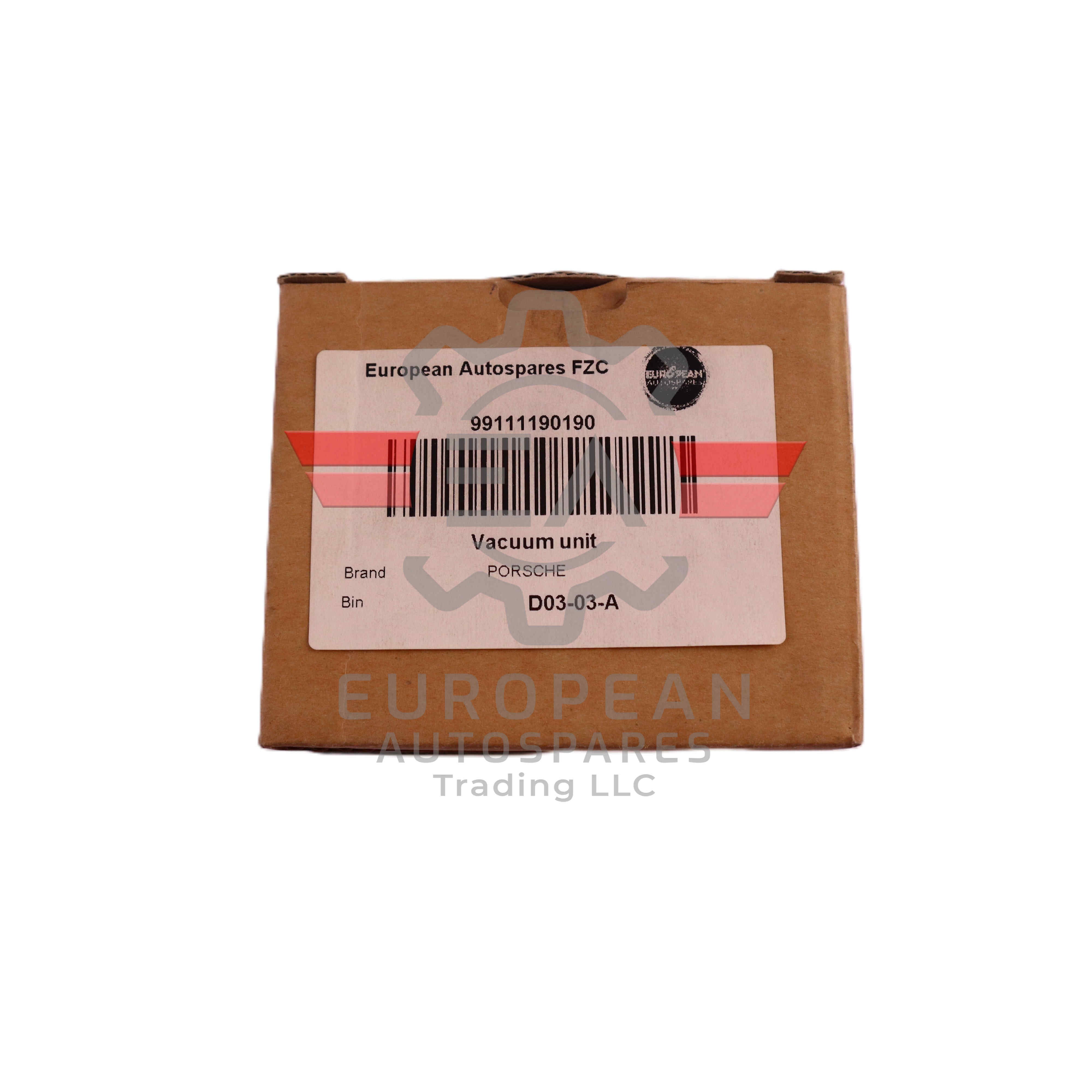 Porsche Engine Vacuum Control Unit Module 99111190190 | Genuine OEM European Autospares Trading LLC