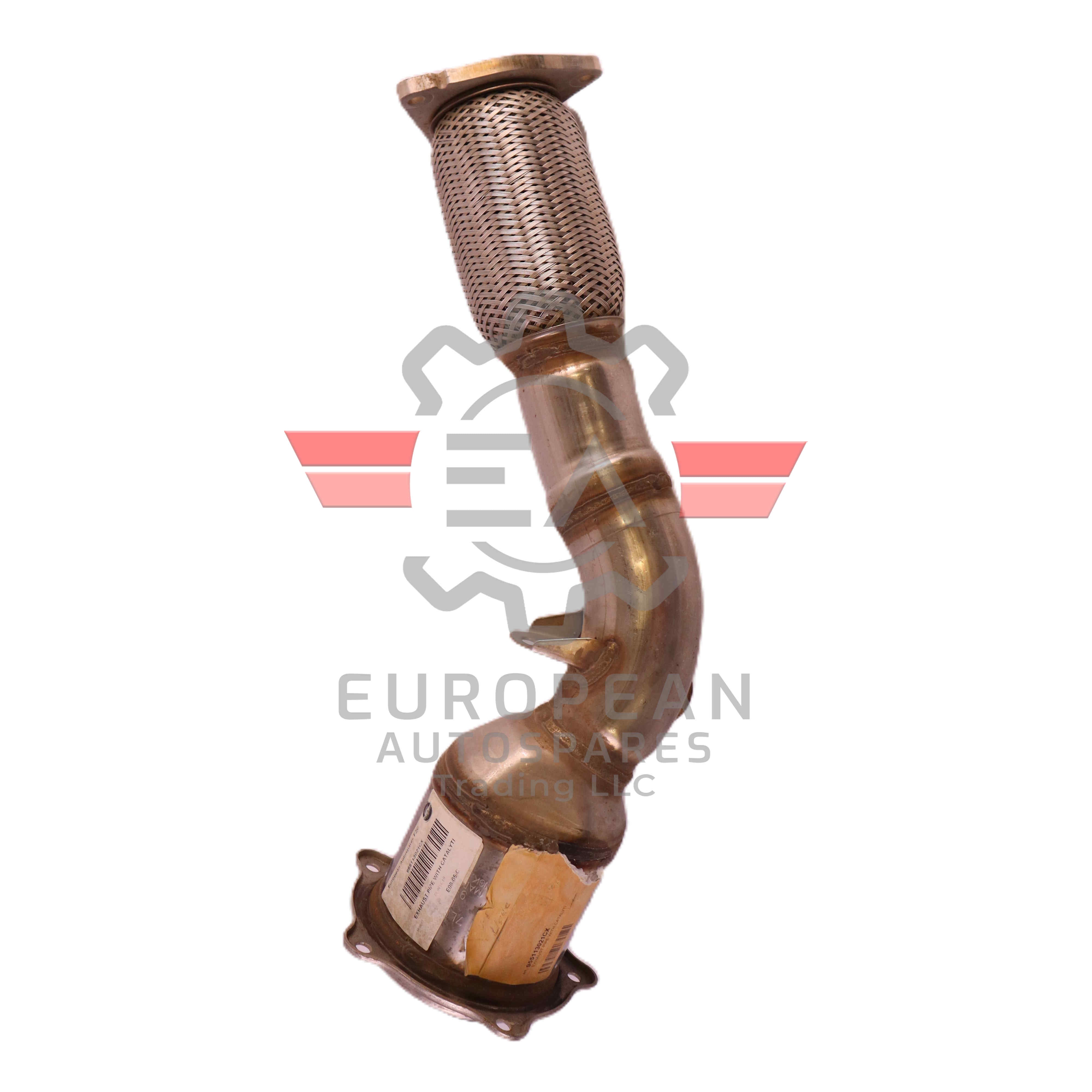 Porsche Exhaust Pipe with Catalytic Converter 955113021CX | Genuine OEM European Autospares Trading LLC