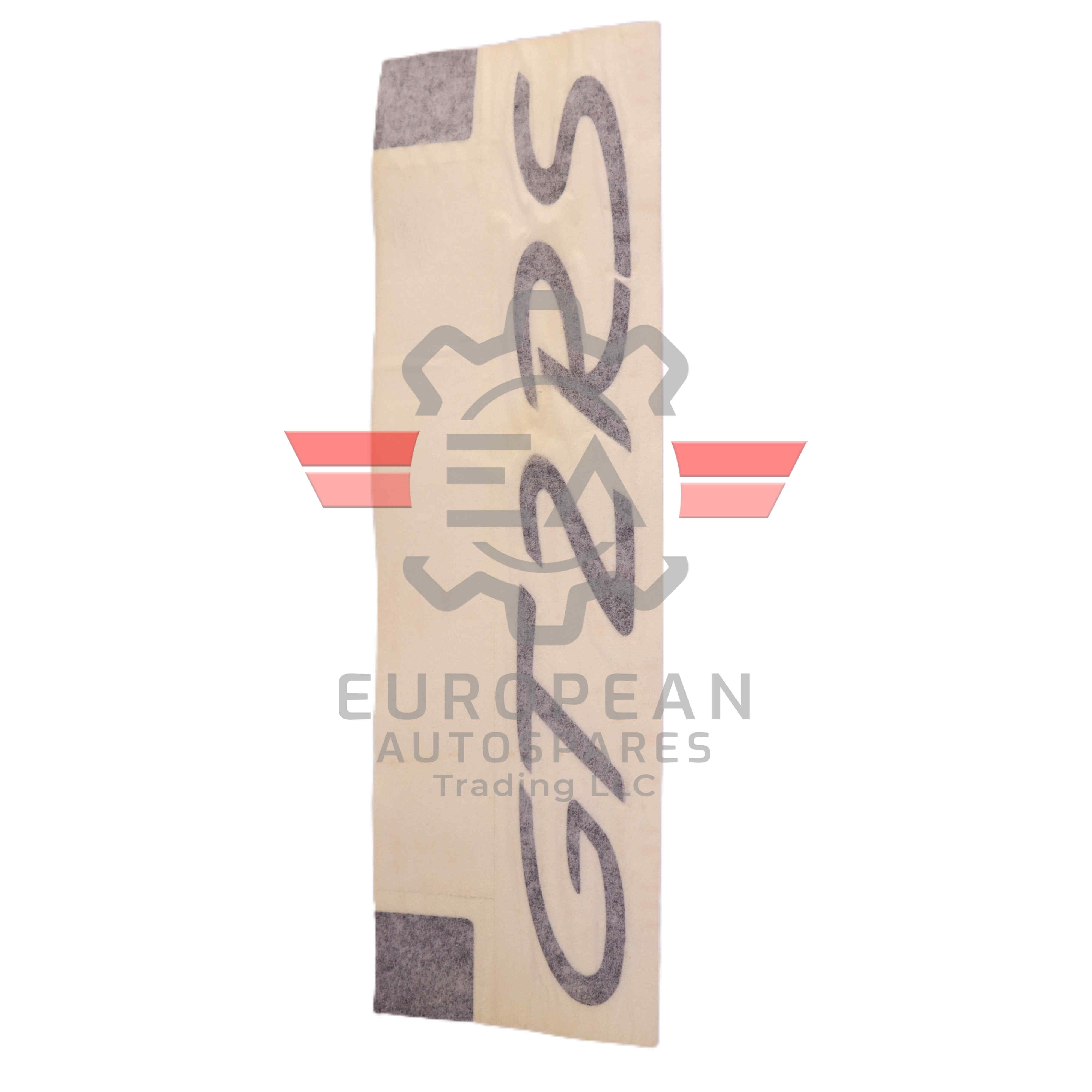 Porsche Exterior Black Matte Logo Badge Emblem 99155925184OY5 | Genuine OEM European Autospares Trading LLC