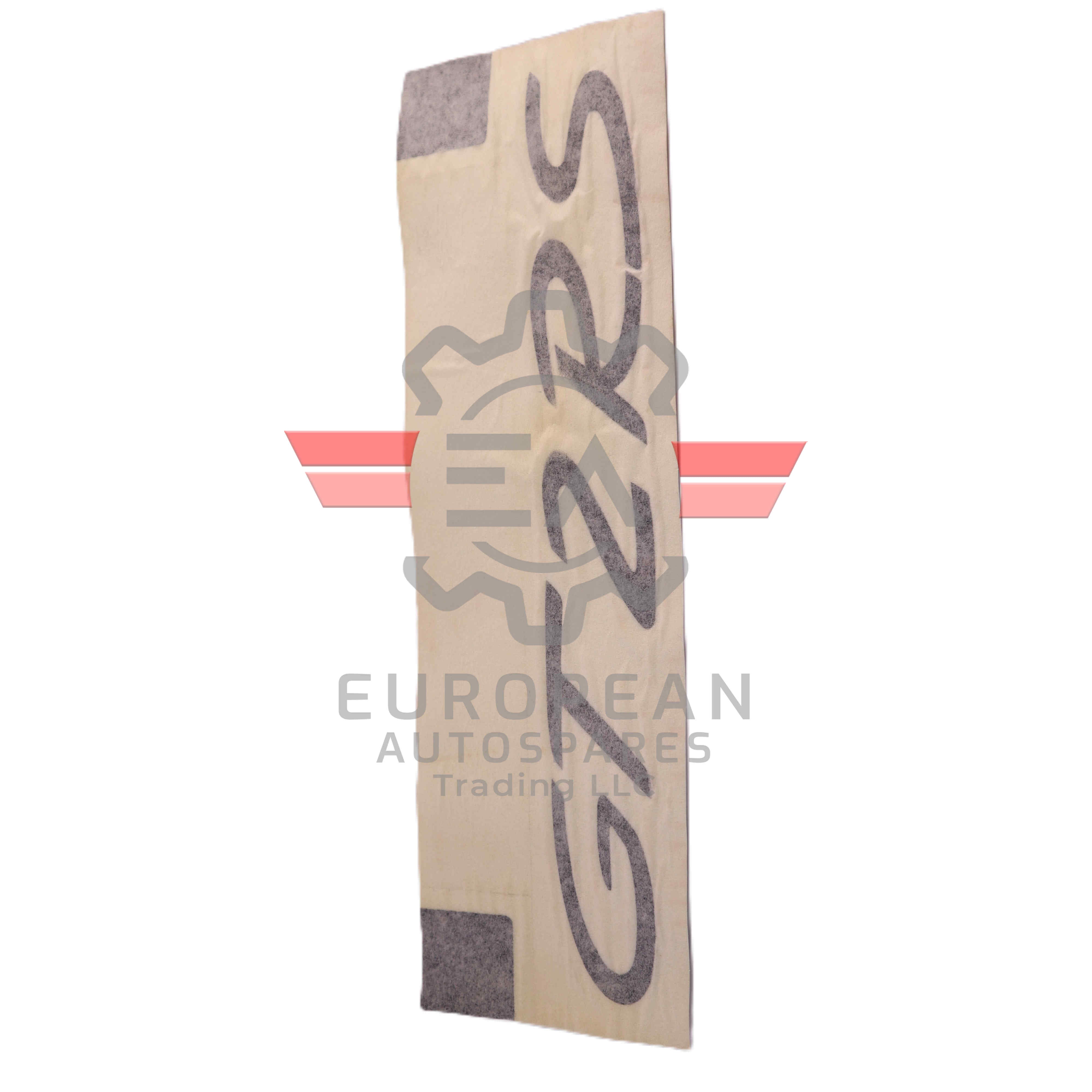 Porsche Exterior Black Matte Logo Badge Emblem 99155925184OY5 | Genuine OEM European Autospares Trading LLC