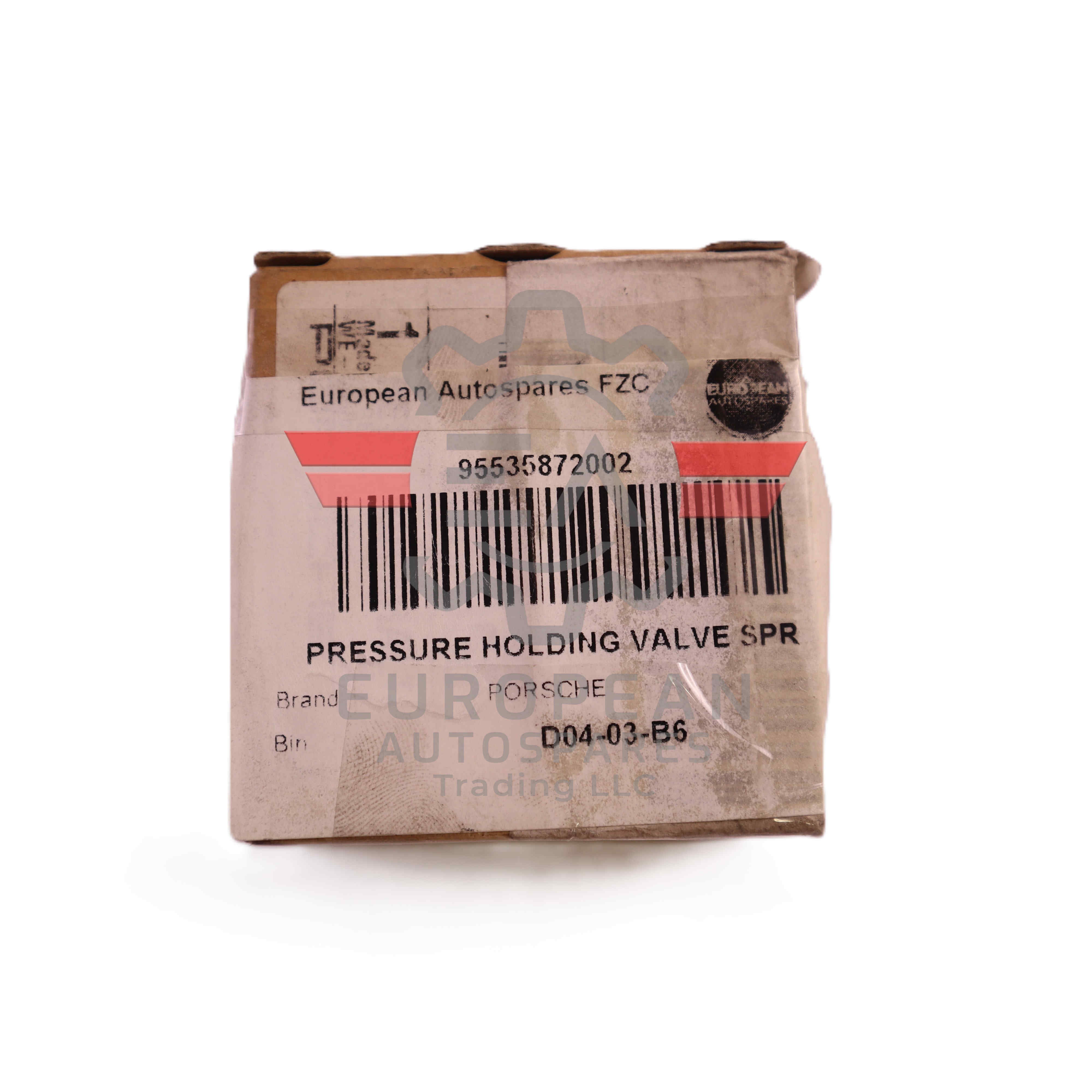 Porsche Fuel Pressure Holding Valve Spring 95535872002 | Genuine OEM European Autospares Trading LLC
