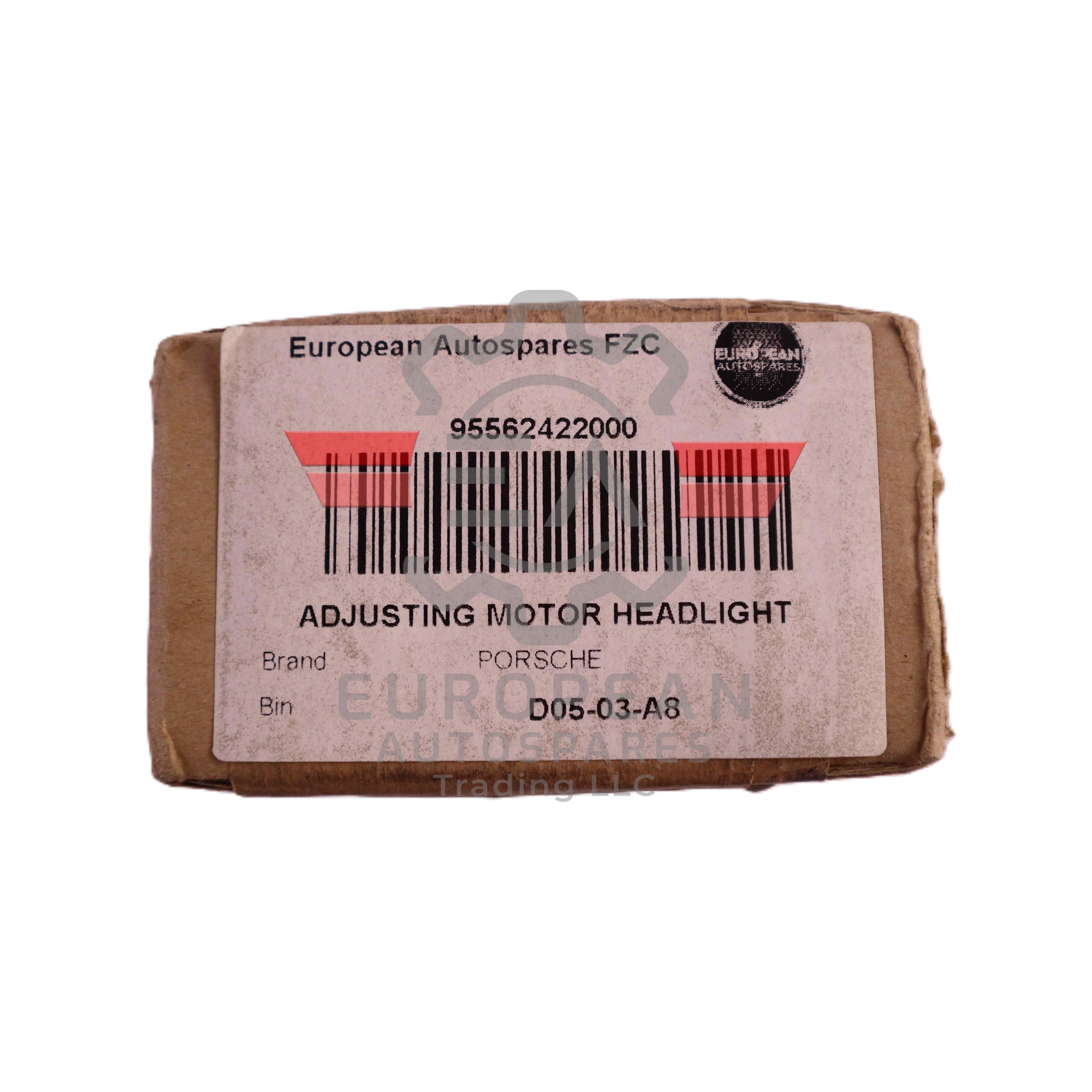 Porsche Headlight Level Adjustment Motor 95562422000 | Genuine OEM European Autospares Trading LLC