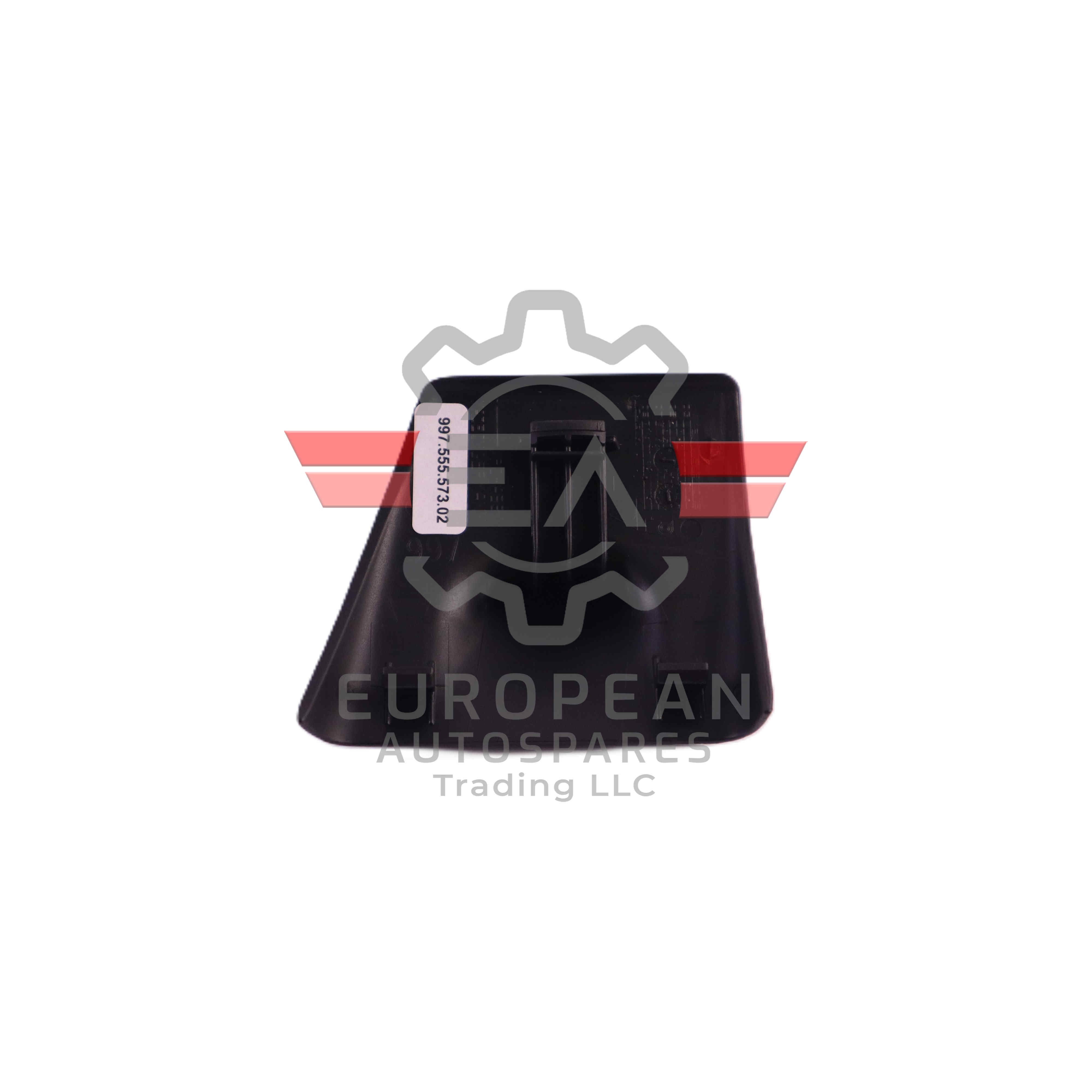 Porsche Interior Coat Hook Black Trim 99755557302A03 | Genuine OEM European Autospares Trading LLC