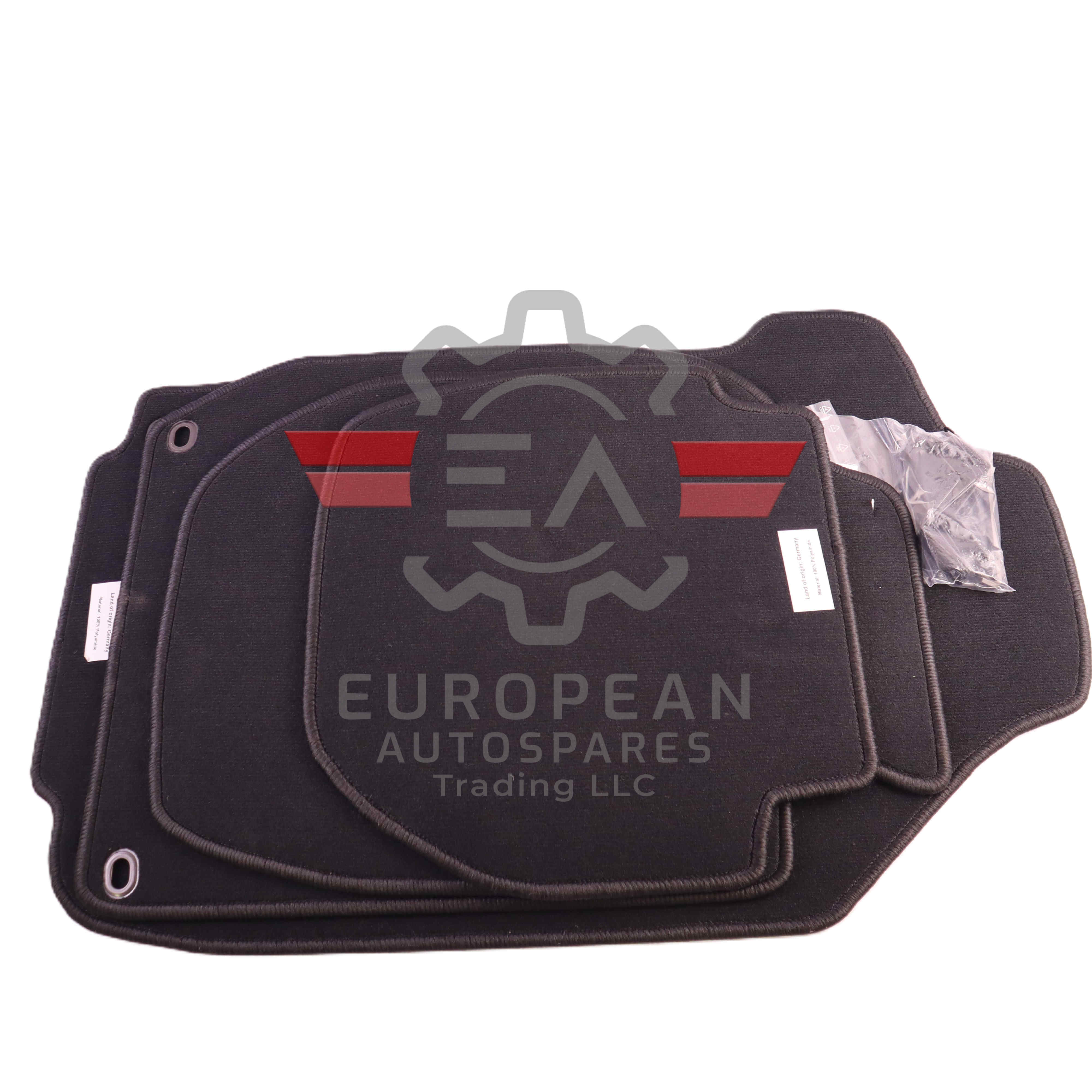 Porsche Interior Floor Mat Set 0000432024970E | Genuine OEM European Autospares Trading LLC