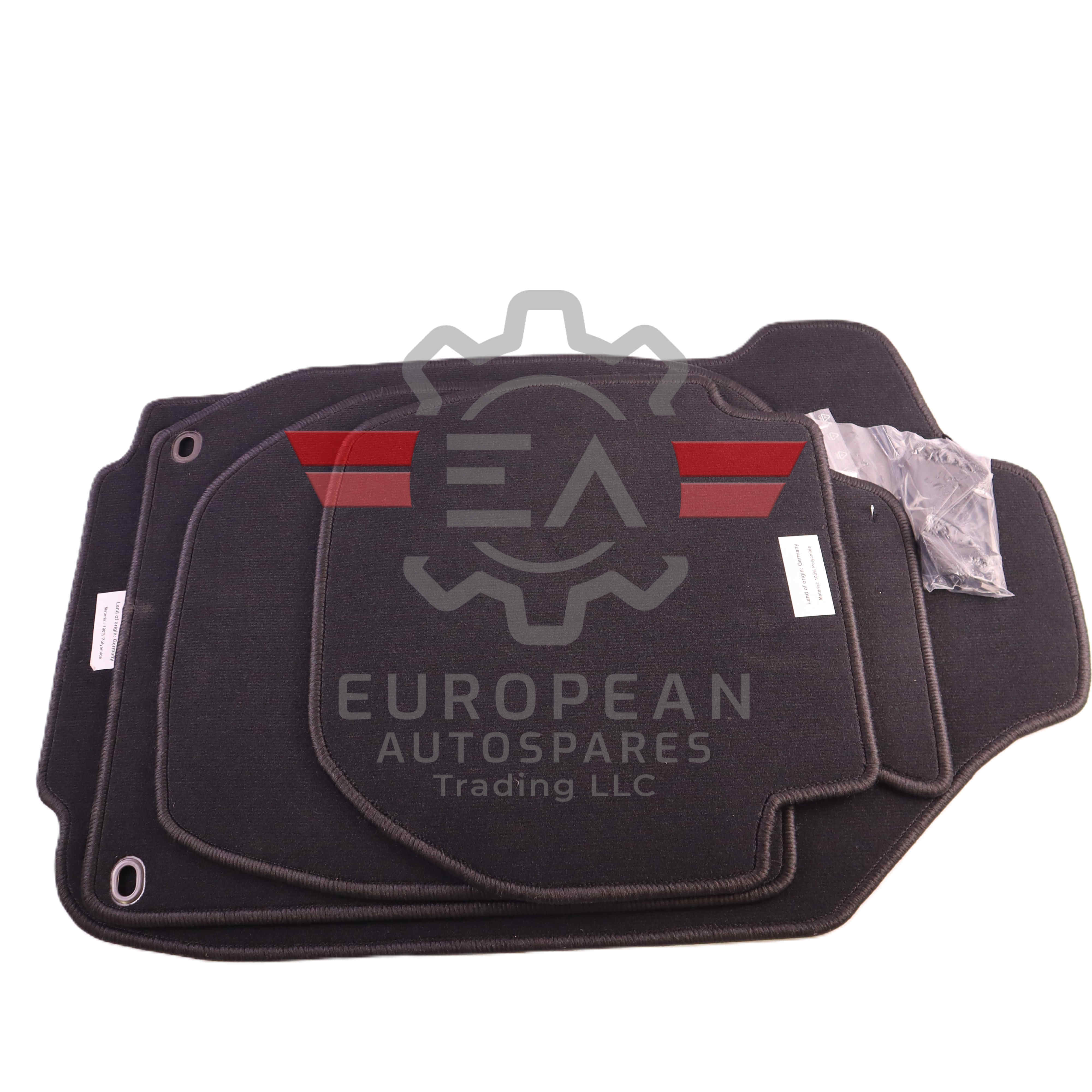Porsche Interior Floor Mat Set 0000432024970E | Genuine OEM European Autospares Trading LLC
