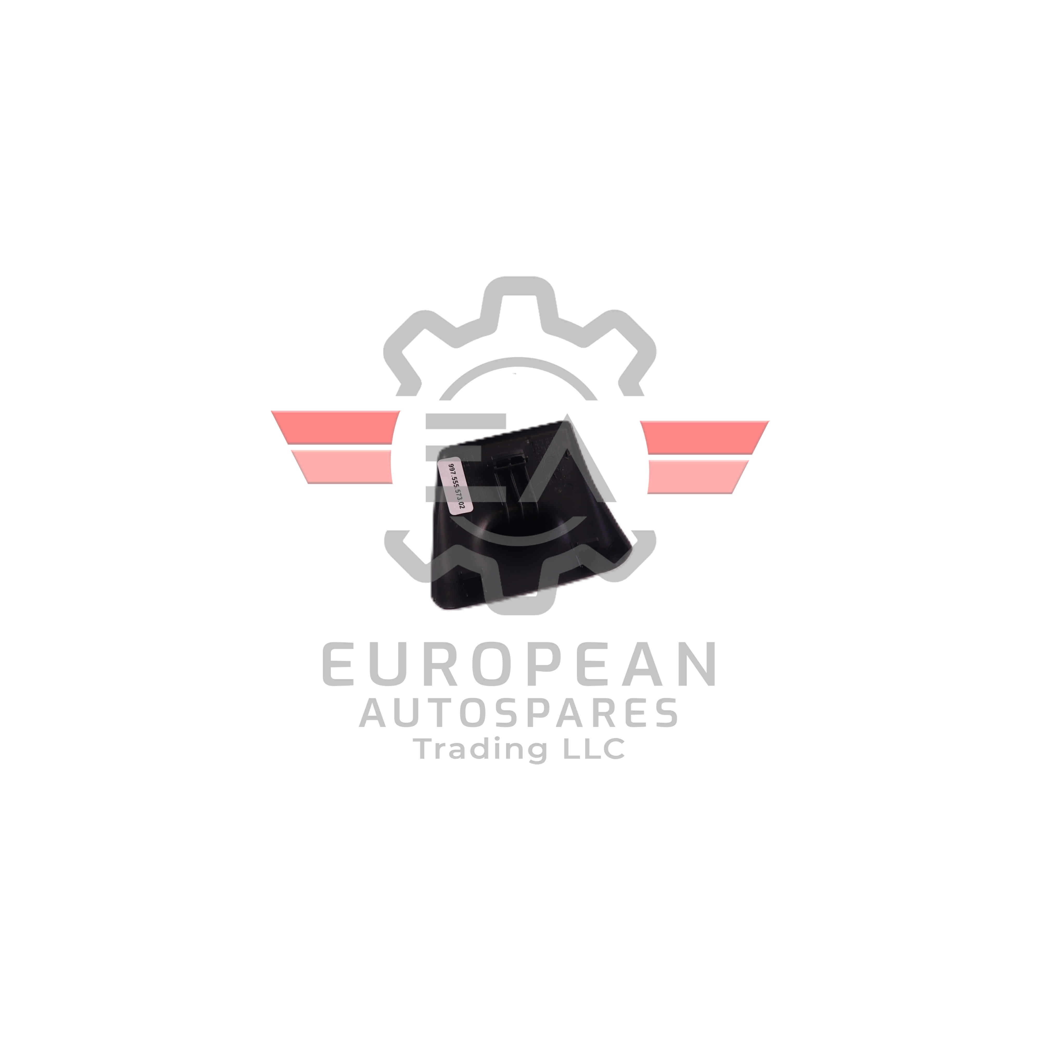 Porsche Interior Coat Hook Black Trim 99755557302A03 | Genuine OEM European Autospares Trading LLC