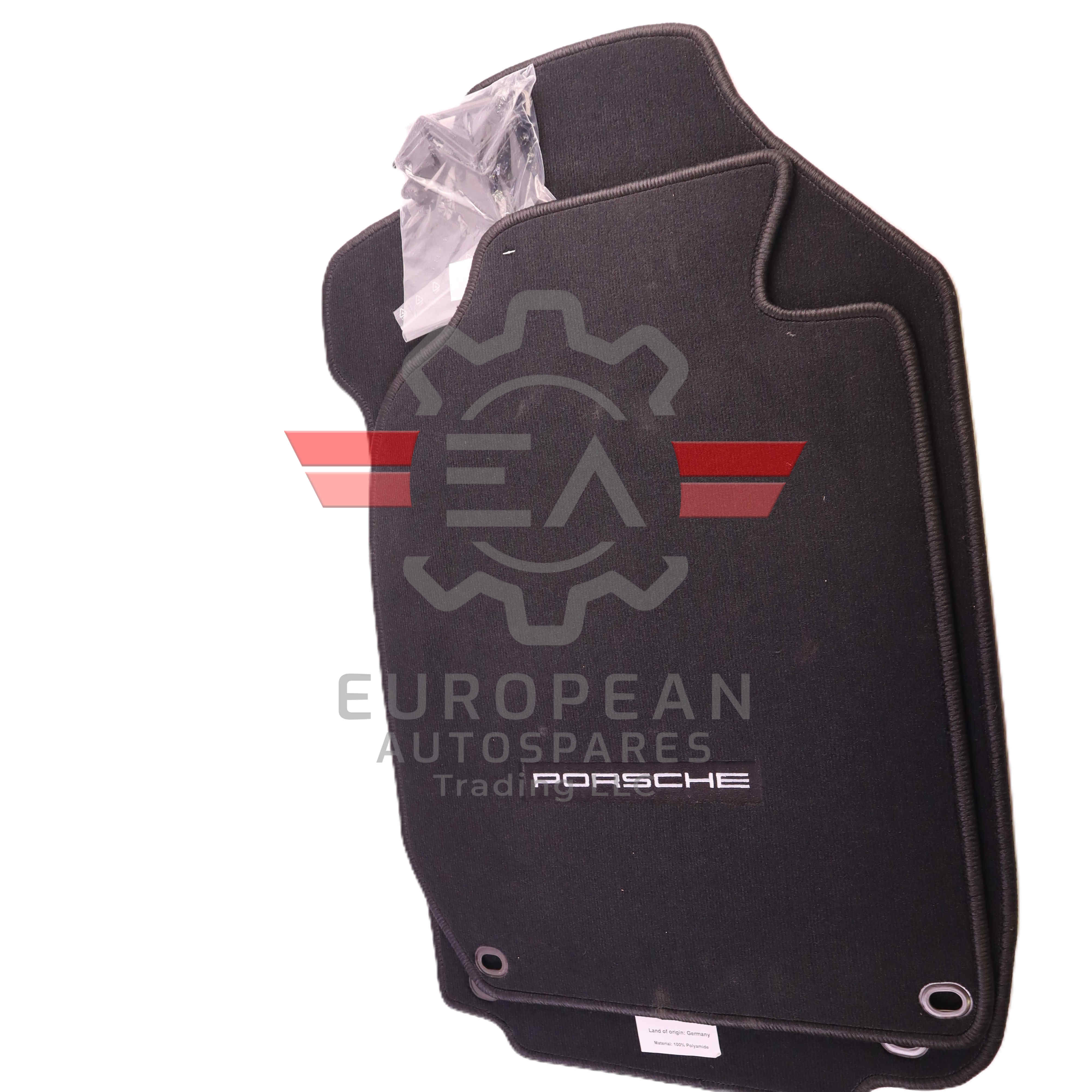 Porsche Interior Floor Mat Set 0000432024970E | Genuine OEM European Autospares Trading LLC