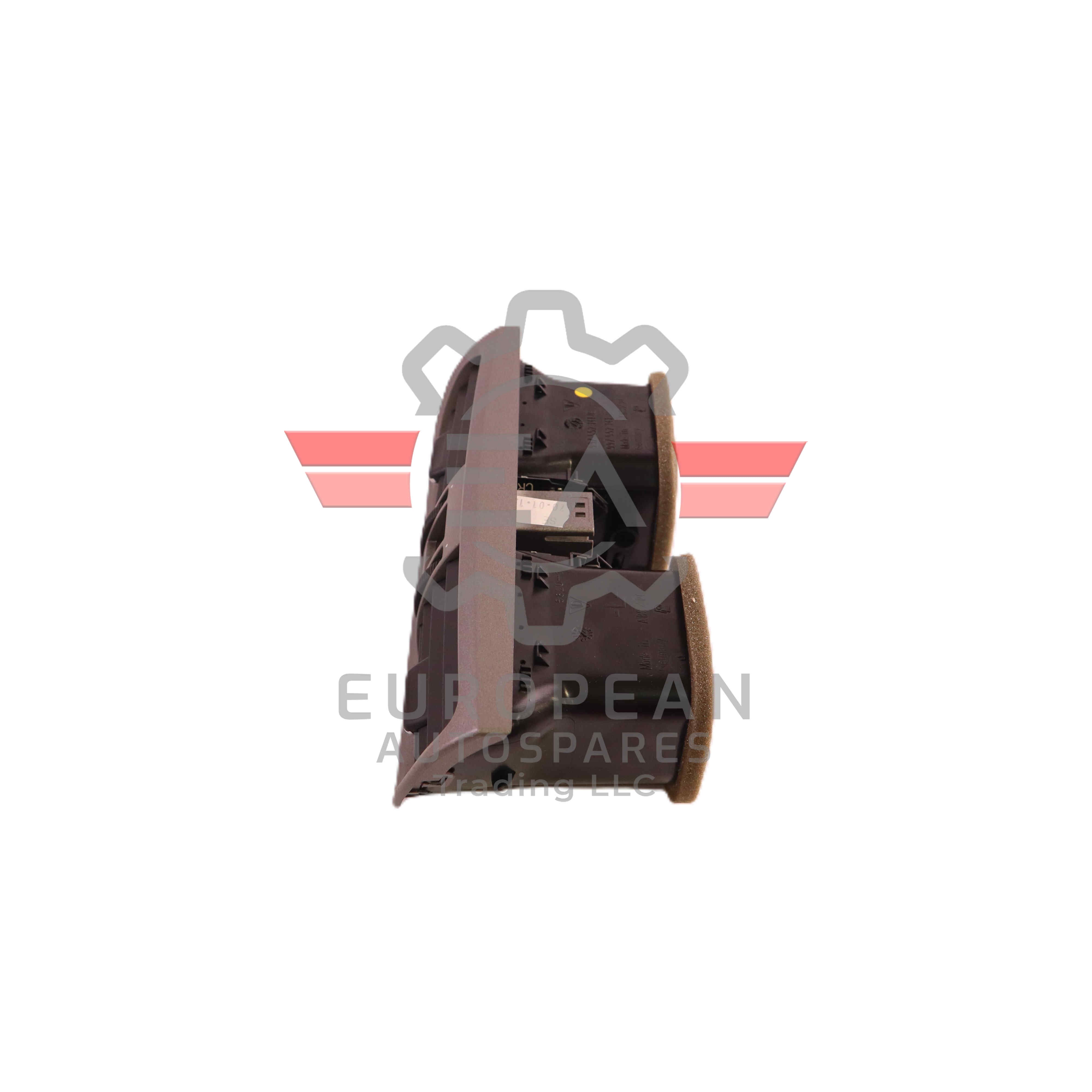 Porsche Dashboard Centre Air Vent Nozzle 99755214109D07 | Genuine OEM European Autospares Trading LLC