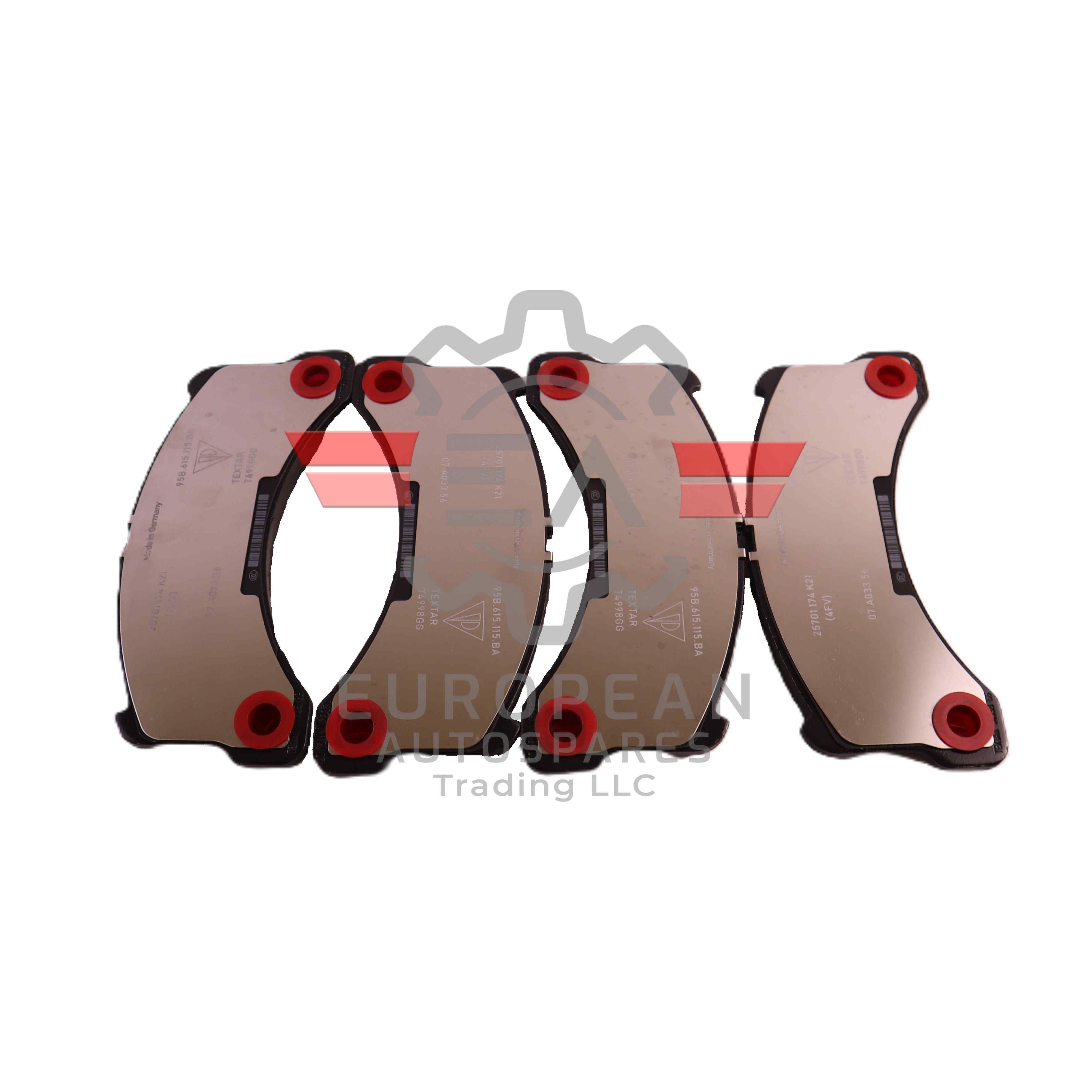 Porsche Front Brake Pads Set B9Y0698151AR | Genuine OEM European Autospares Trading LLC