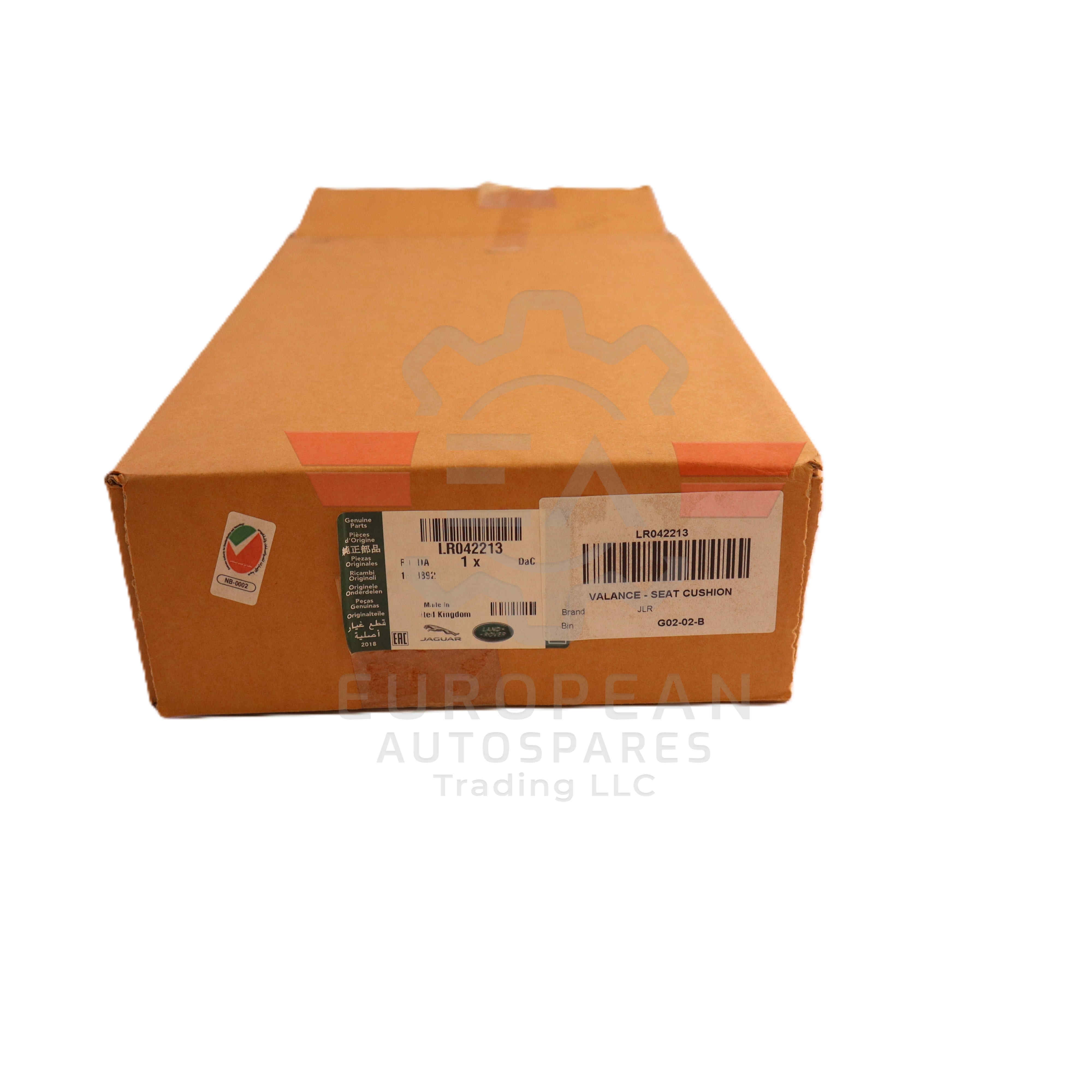 Land Rover Seat Cushion Valance Trim Cover LR042213 | Genuine OEM European Autospares Trading LLC
