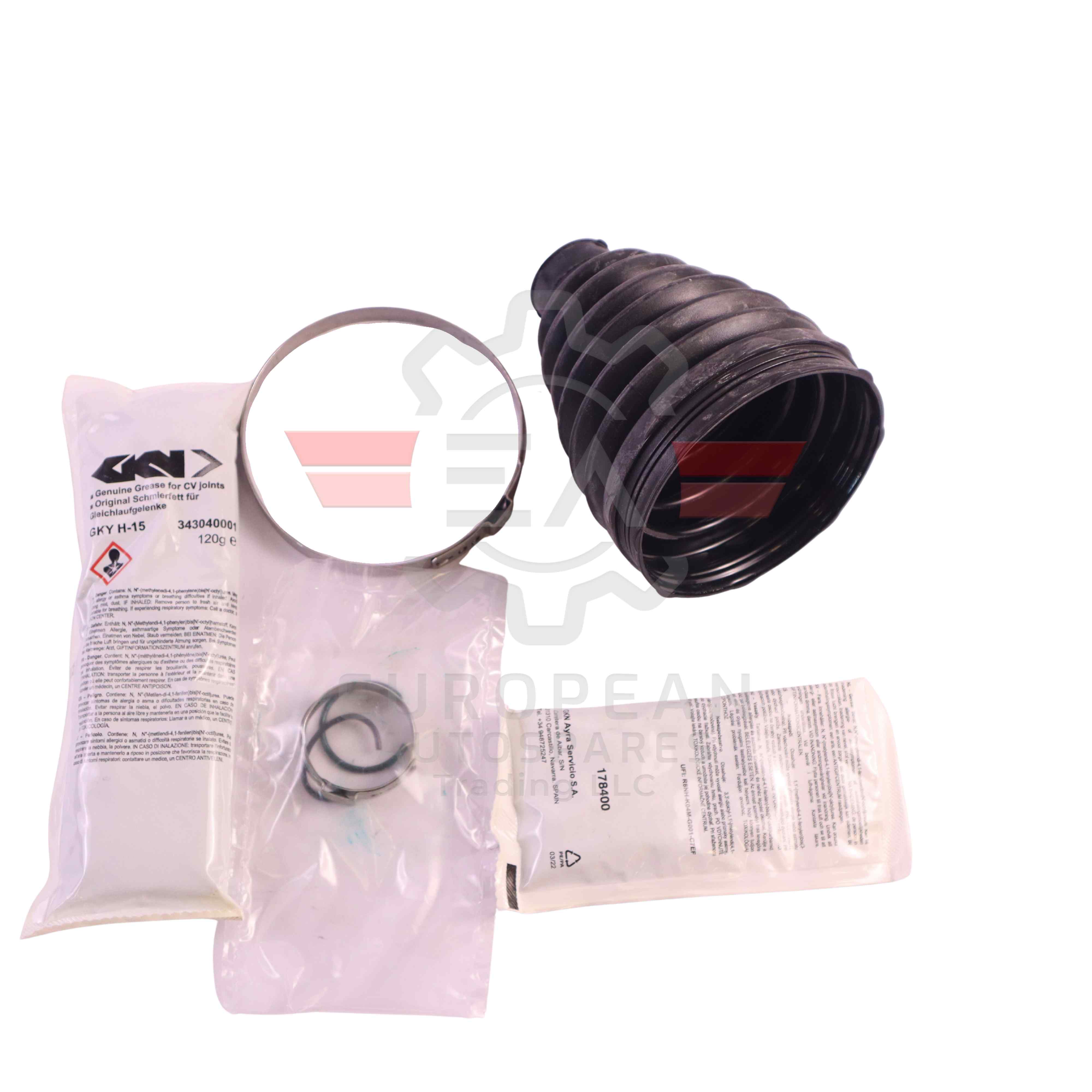 Land Rover Driveshaft CV Boot Repair Kit LR124708 | Genuine OEM European Autospares Trading LLC