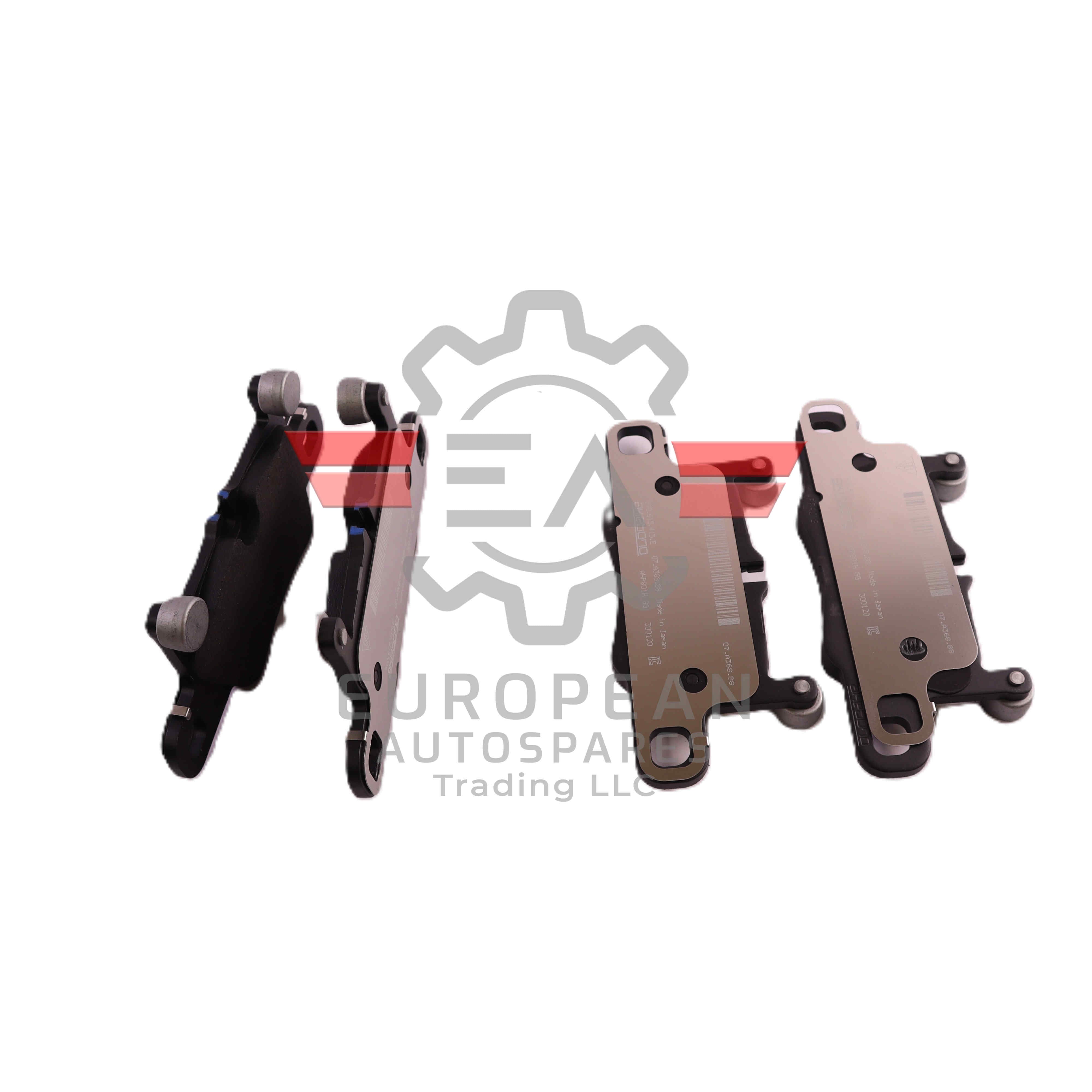 Porsche Front Axle Brake Pads Set 9Y0698451E | Genuine OEM European Autospares Trading LLC