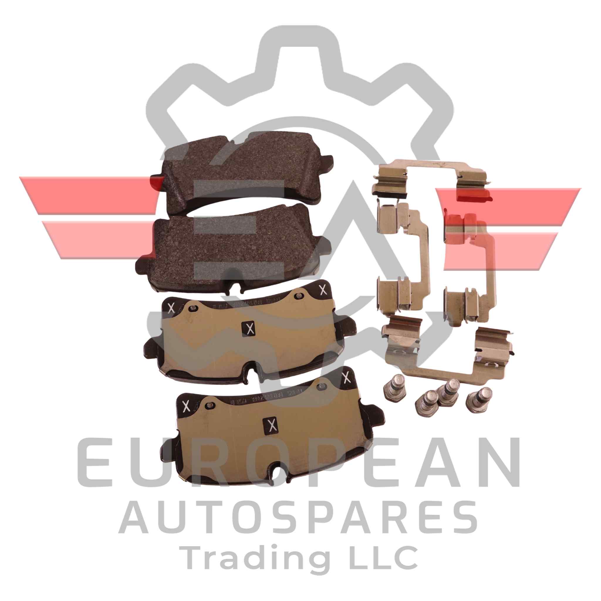 Porsche Brake Pad Hardware Repair Kit 95B698451A | Genuine OEM European Autospares Trading LLC