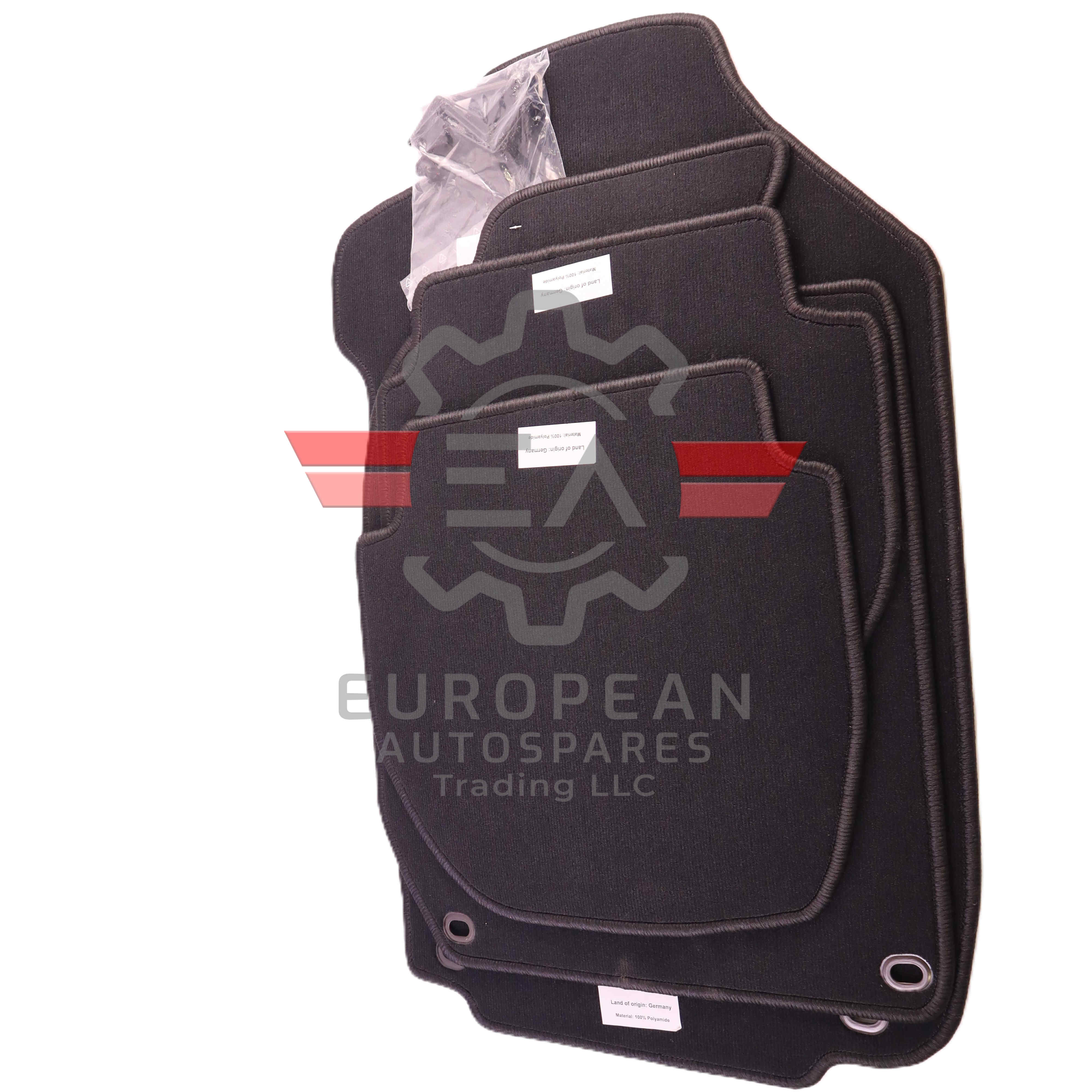 Porsche Interior Floor Mat Set 0000432024970E | Genuine OEM European Autospares Trading LLC