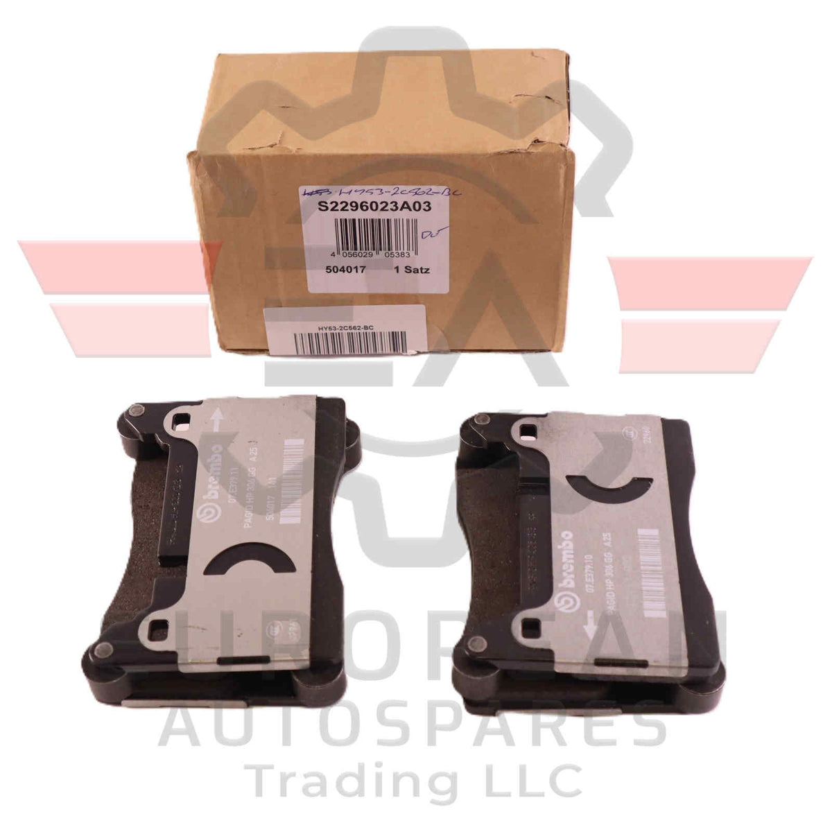 Genuine Aston Martin Brake Pad Kit Rear HY53-2C562-BC - European Autospares Trading LLC
