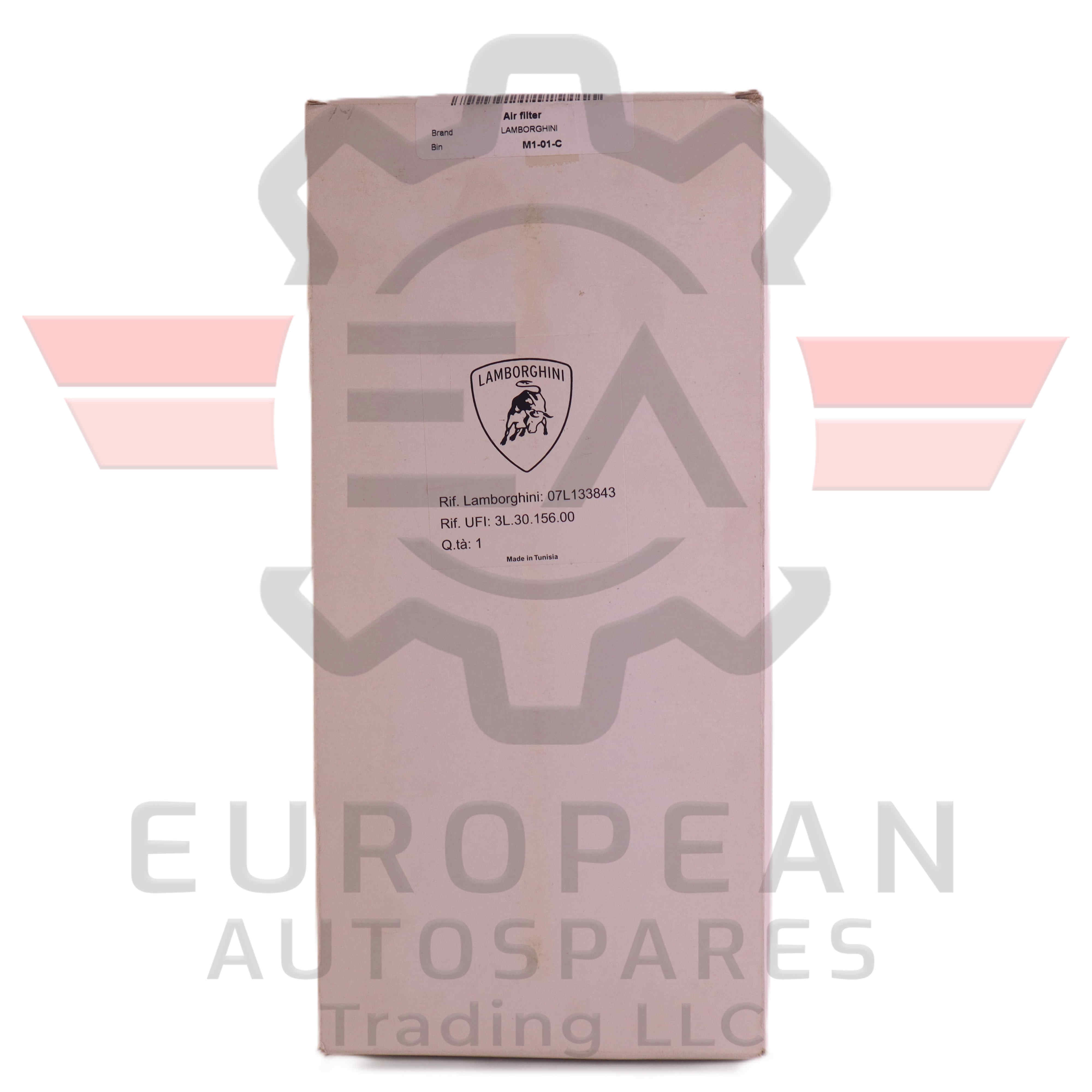 Genuine Lamborghini Air Filter Element 07L133843 European Autospares Trading LLC