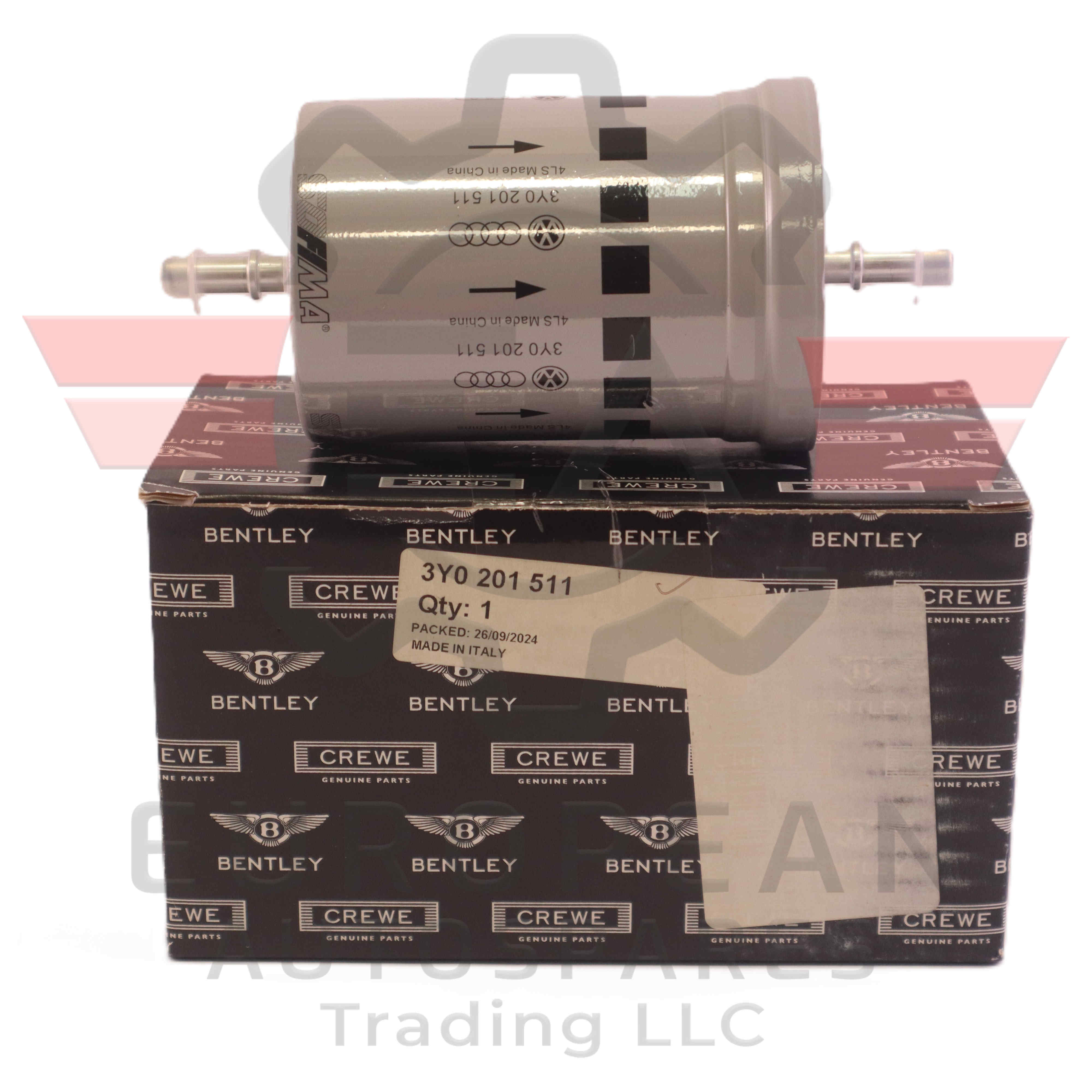 Genuine Bentley Fuel Filter 3Y0201511 European Autospares Trading LLC