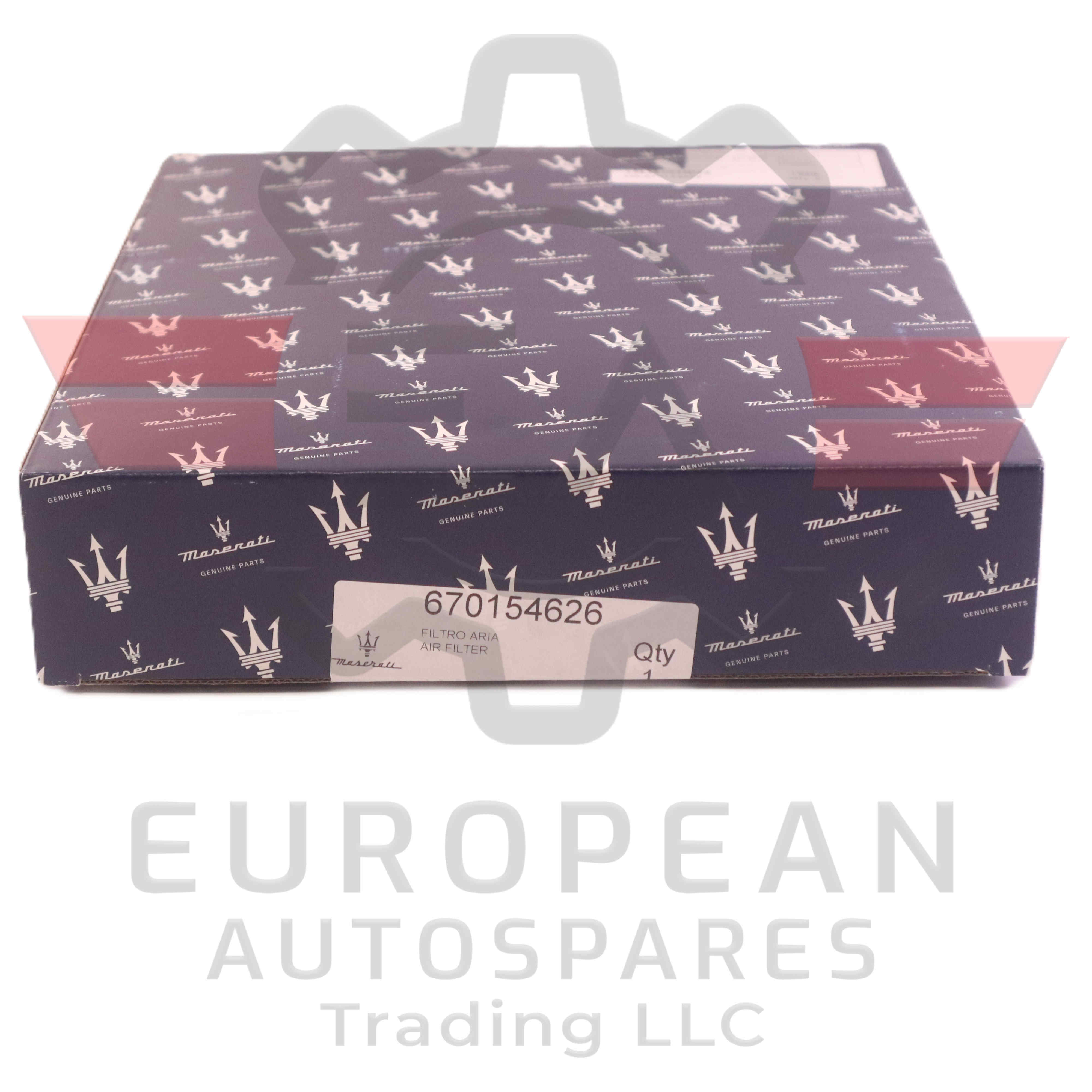 Genuine Maserati Air Filter 670154626 European Autospares Trading LLC