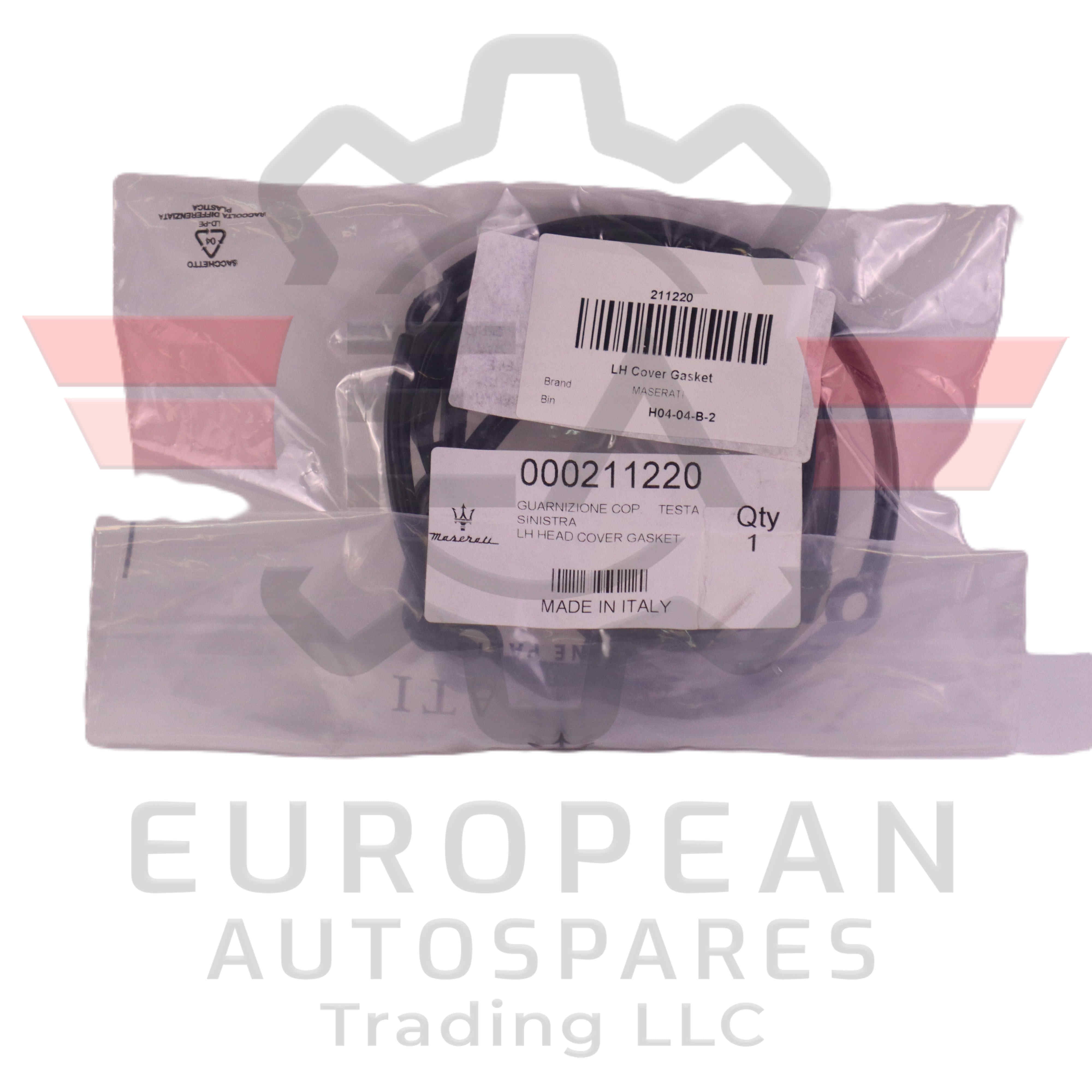 Genuine Maserati LH Head Cover Gasket 211220 European Autospares Trading LLC