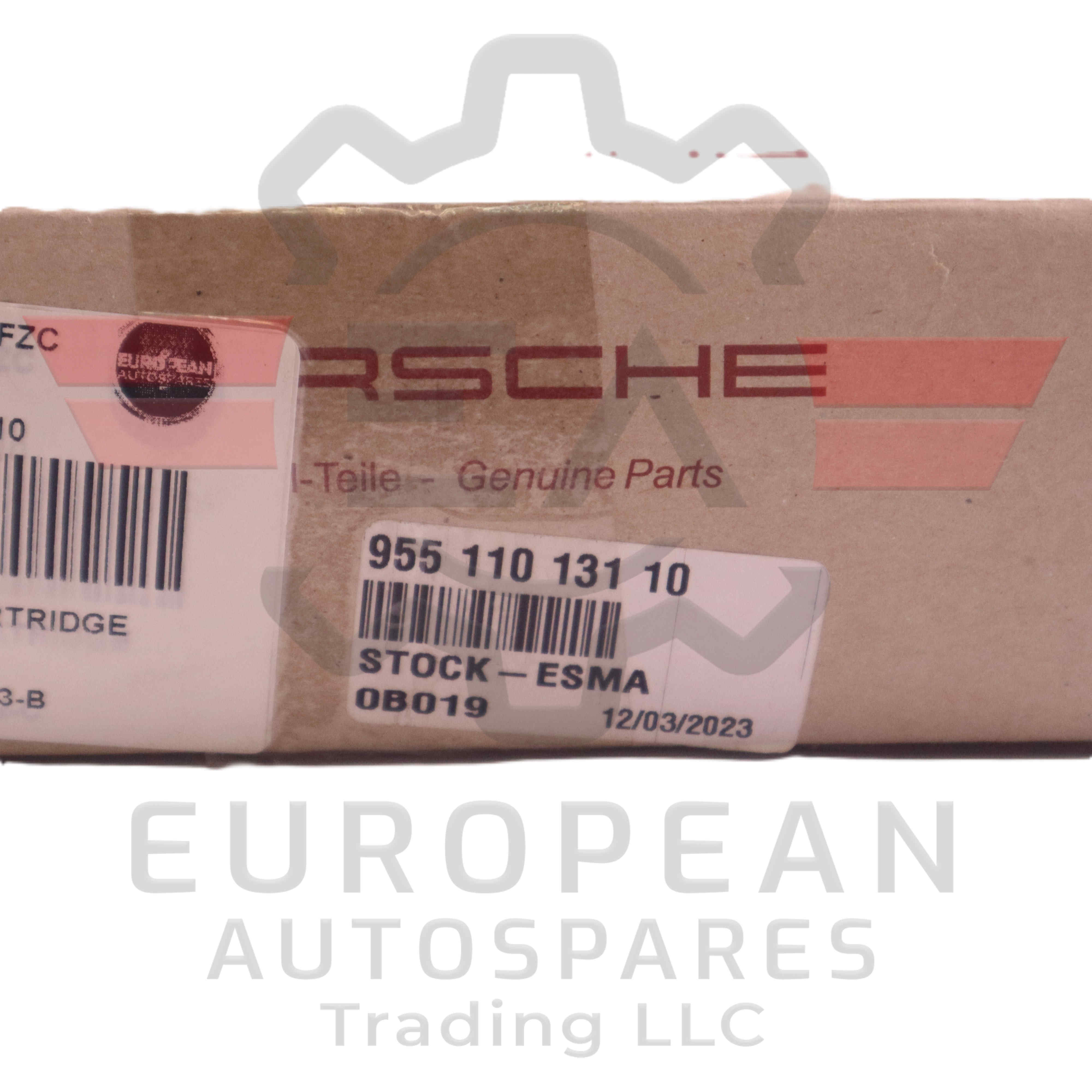 Genuine Porsche Air Filter Cartridge 95511013110 European Autospares Trading LLC