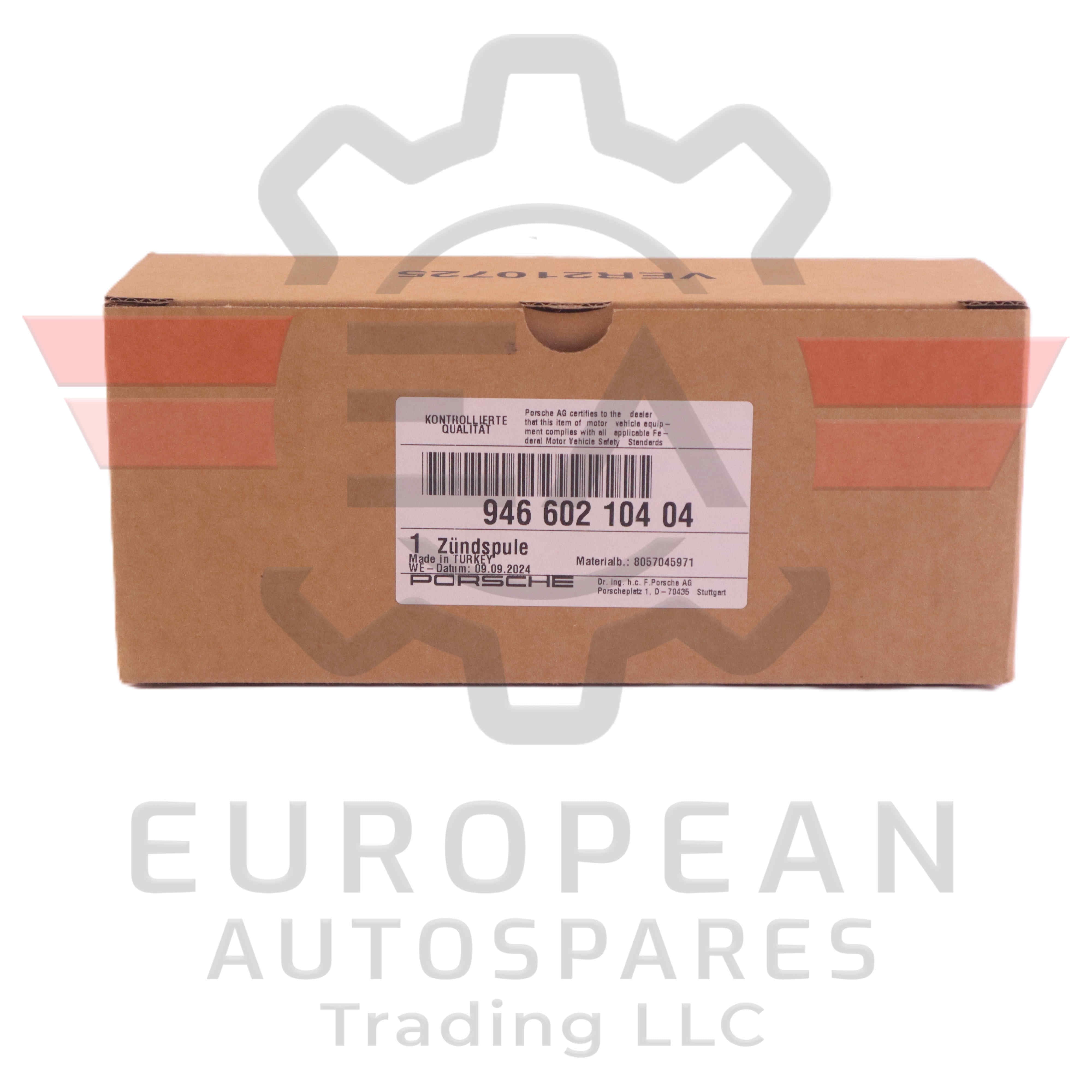 Genuine Porsche Ignition Coil 94660210404 European Autospares Trading LLC