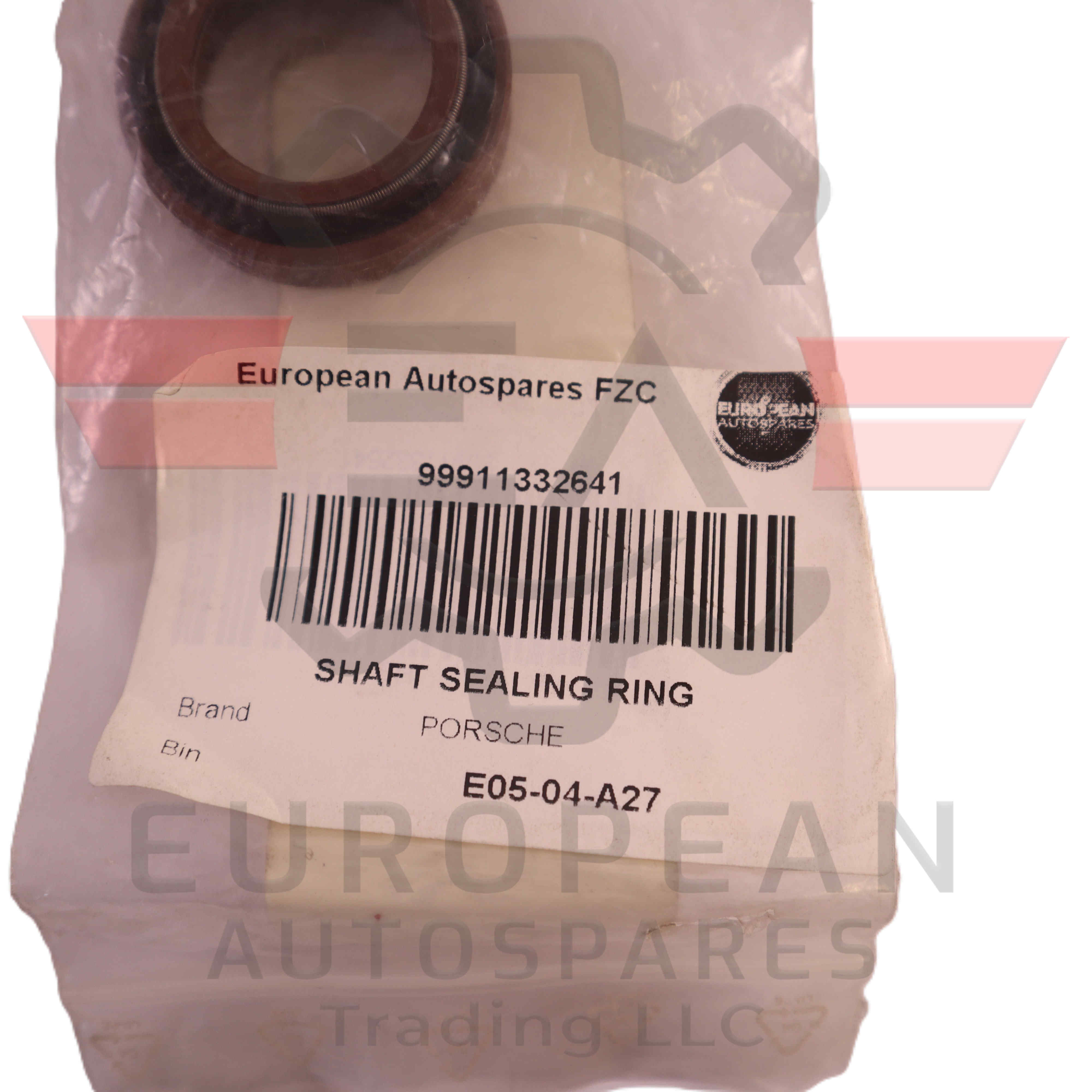 Porsche Transmission Shaft Oil Seal Ring 99911332641 | Genuine OEM European Autospares Trading LLC