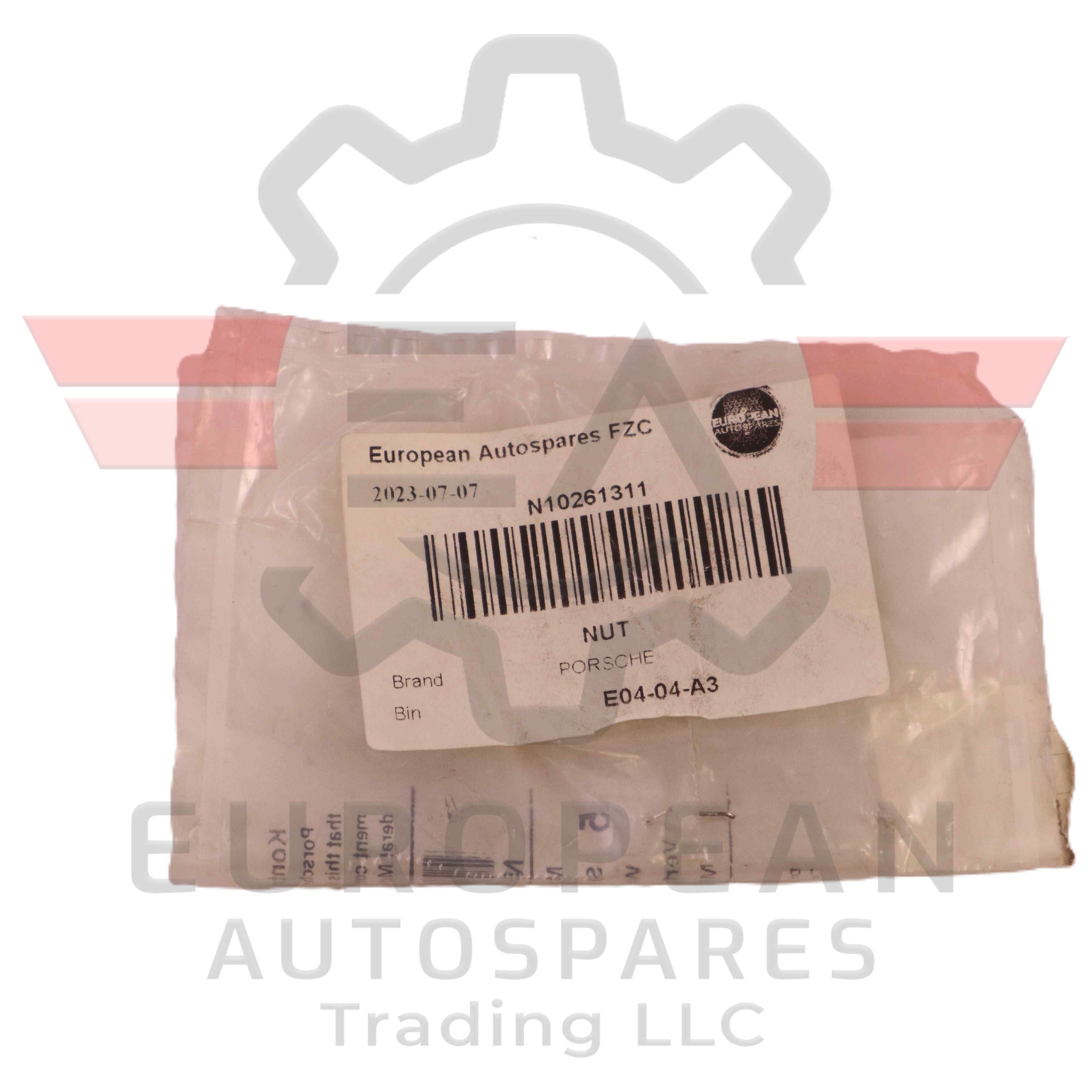 Porsche Wheel Lock Nut Fastener N10261311 | Genuine OEM European Autospares Trading LLC