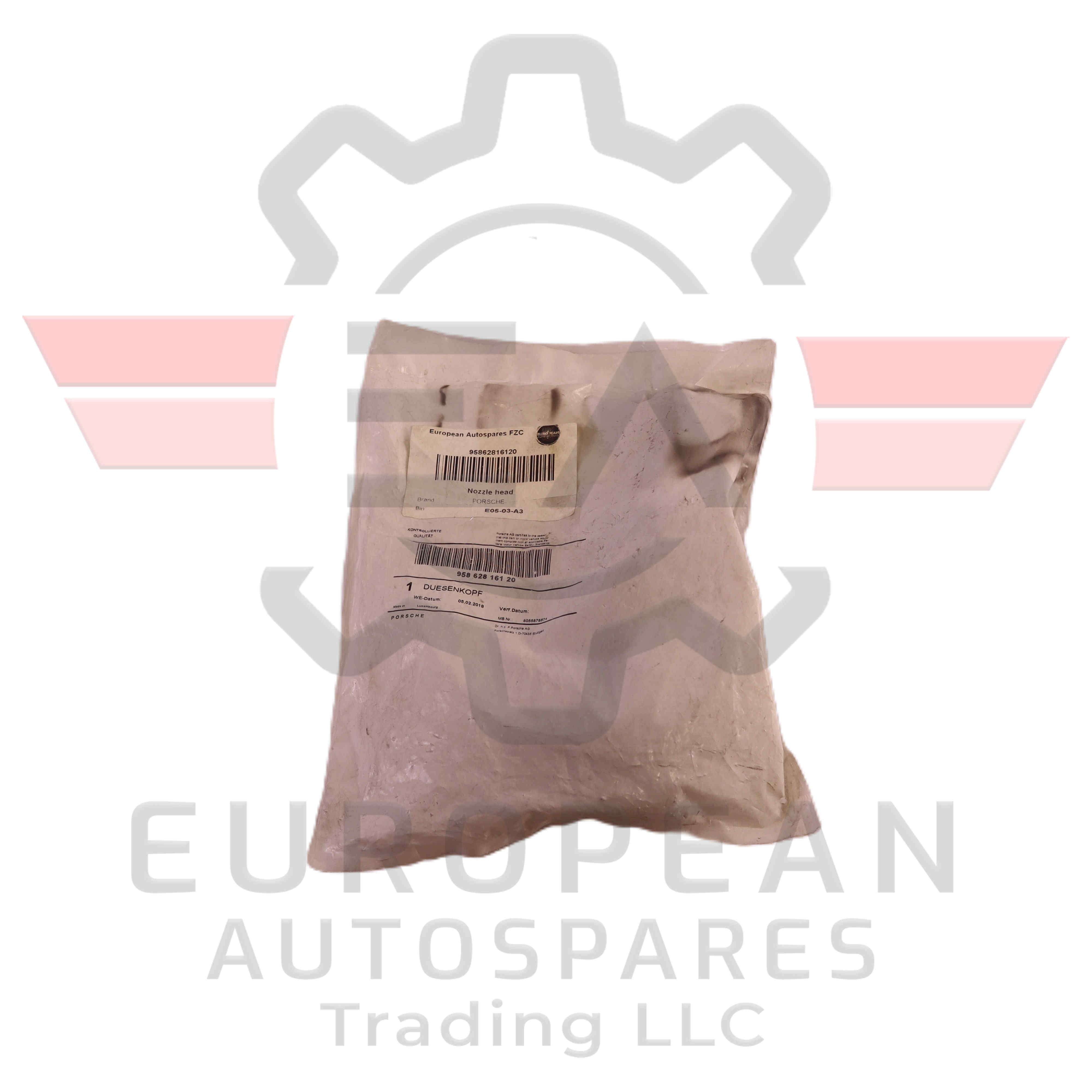Porsche Windshield Washer Nozzle Head 95862816120 | Genuine OEM European Autospares Trading LLC