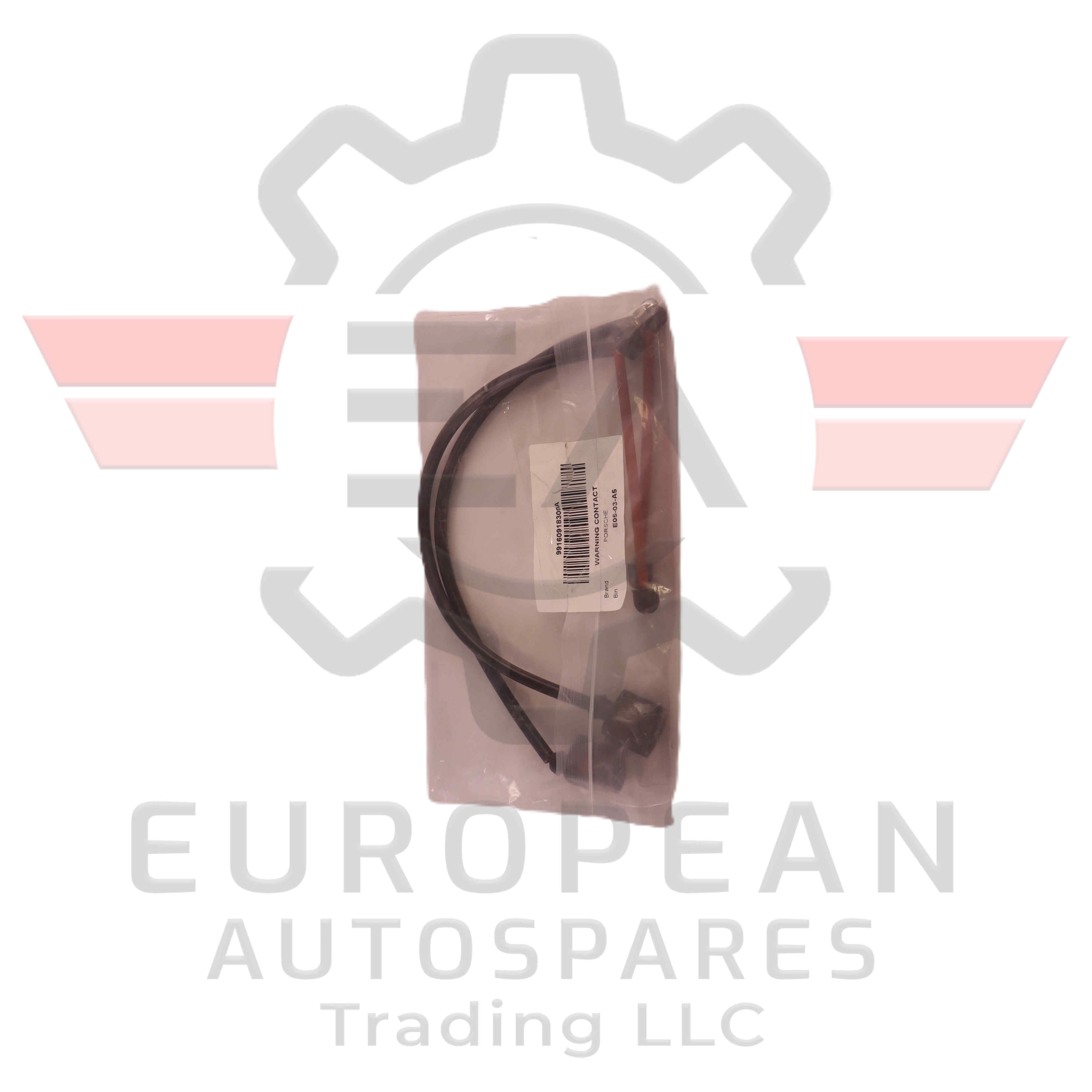 Genuine Porsche Warning Contact Brake Pad 99160918300A European Autospares Trading LLC