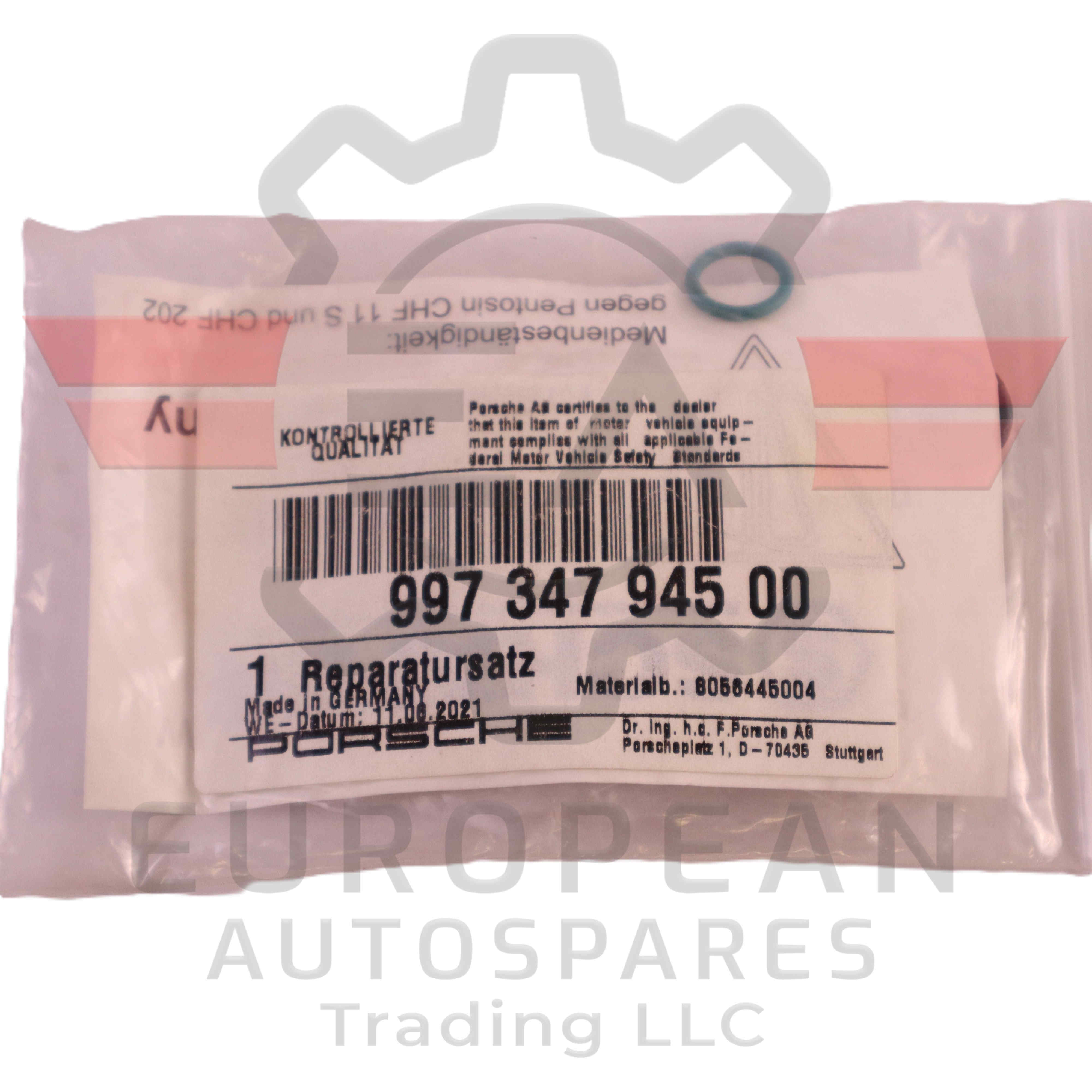 Porsche Transmission Repair Kit Assembly 99734794500 | Genuine OEM European Autospares Trading LLC
