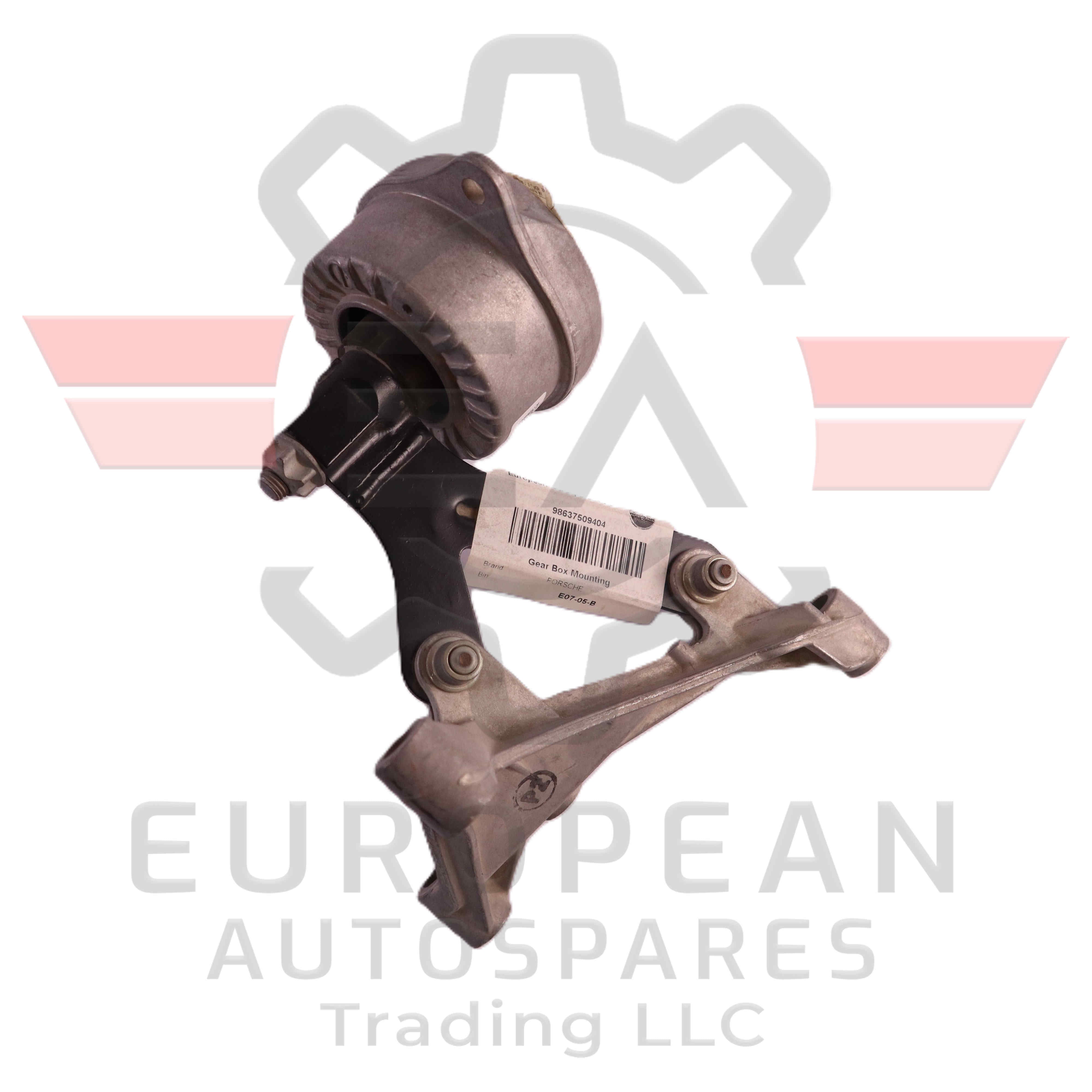 Porsche Transmission Gearbox Mount 98637509404 | Genuine OEM European Autospares Trading LLC
