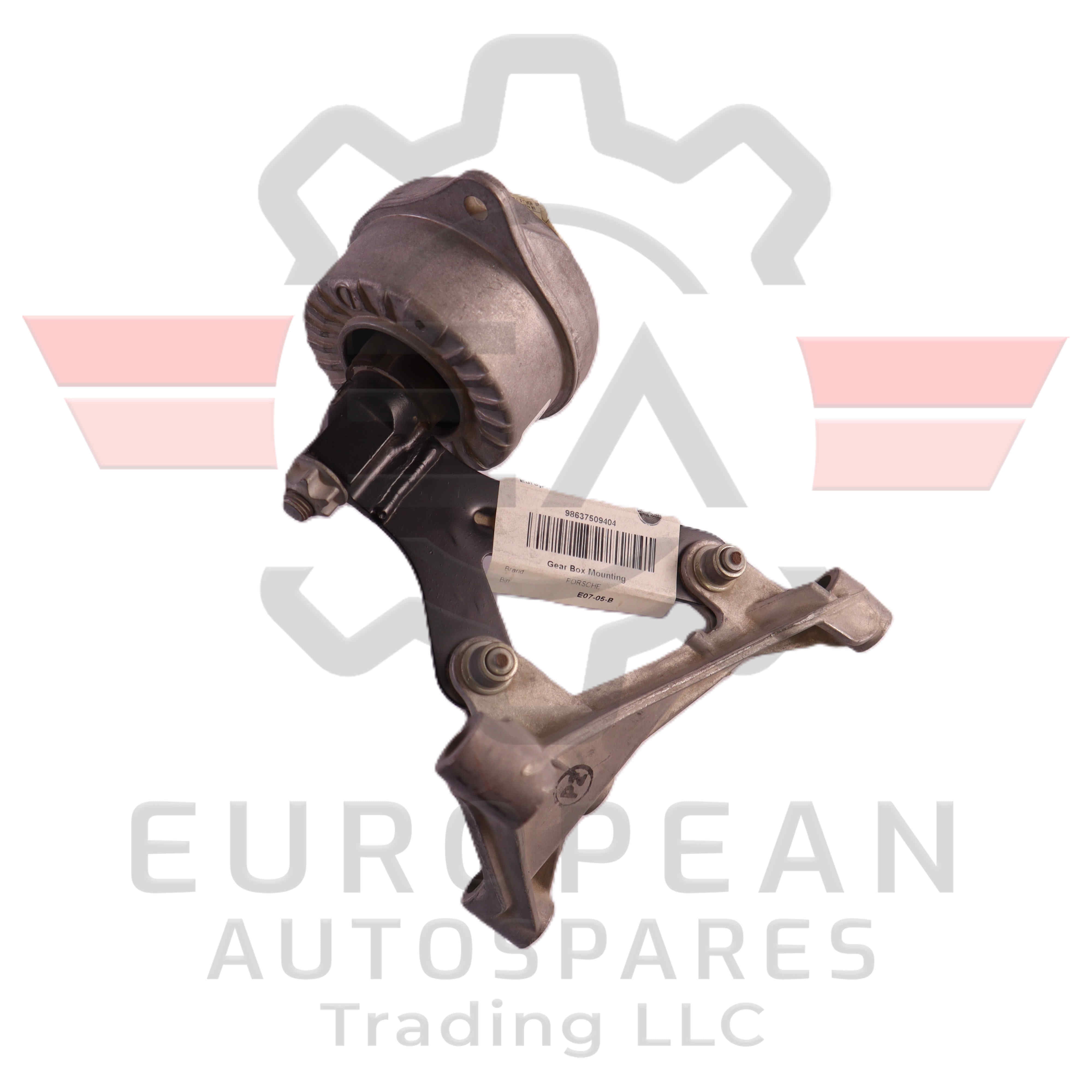 Porsche Transmission Gearbox Mount 98637509404 | Genuine OEM European Autospares Trading LLC