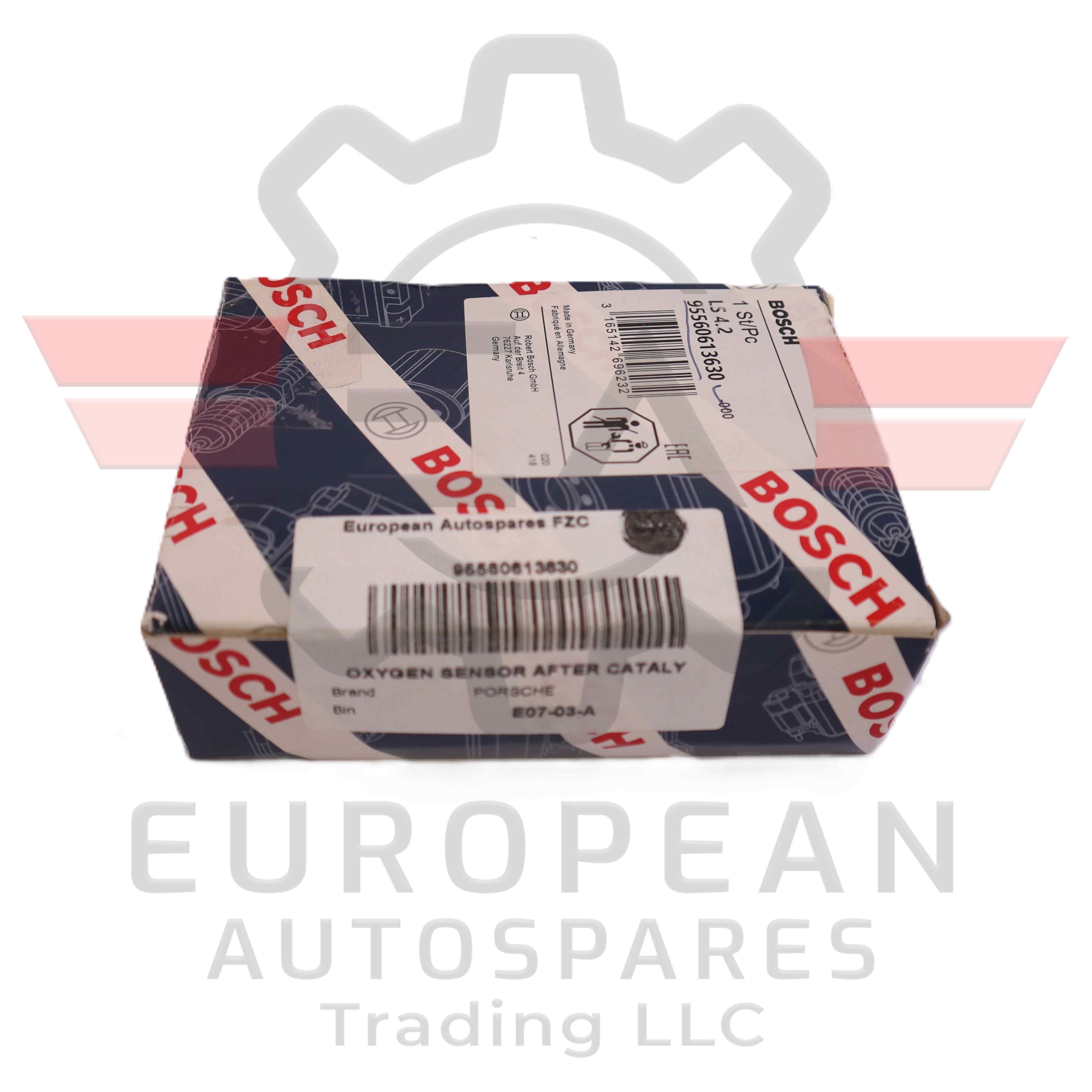 Porsche Rear Oxygen Sensor Post-Catalytic 95560613630 | Genuine OEM European Autospares Trading LLC