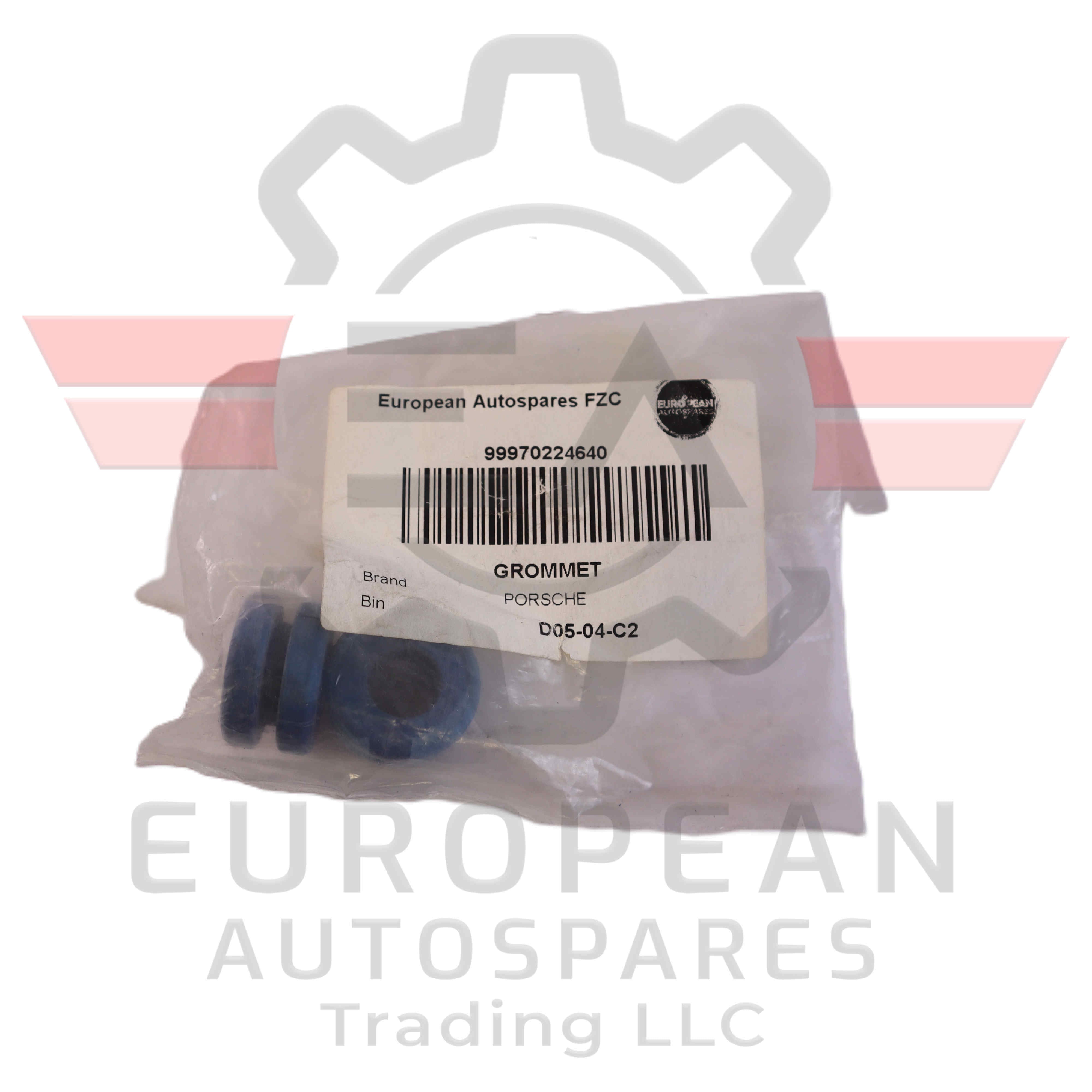 Porsche Body Rubber Grommet Seal 99970224640 | Genuine OEM European Autospares Trading LLC