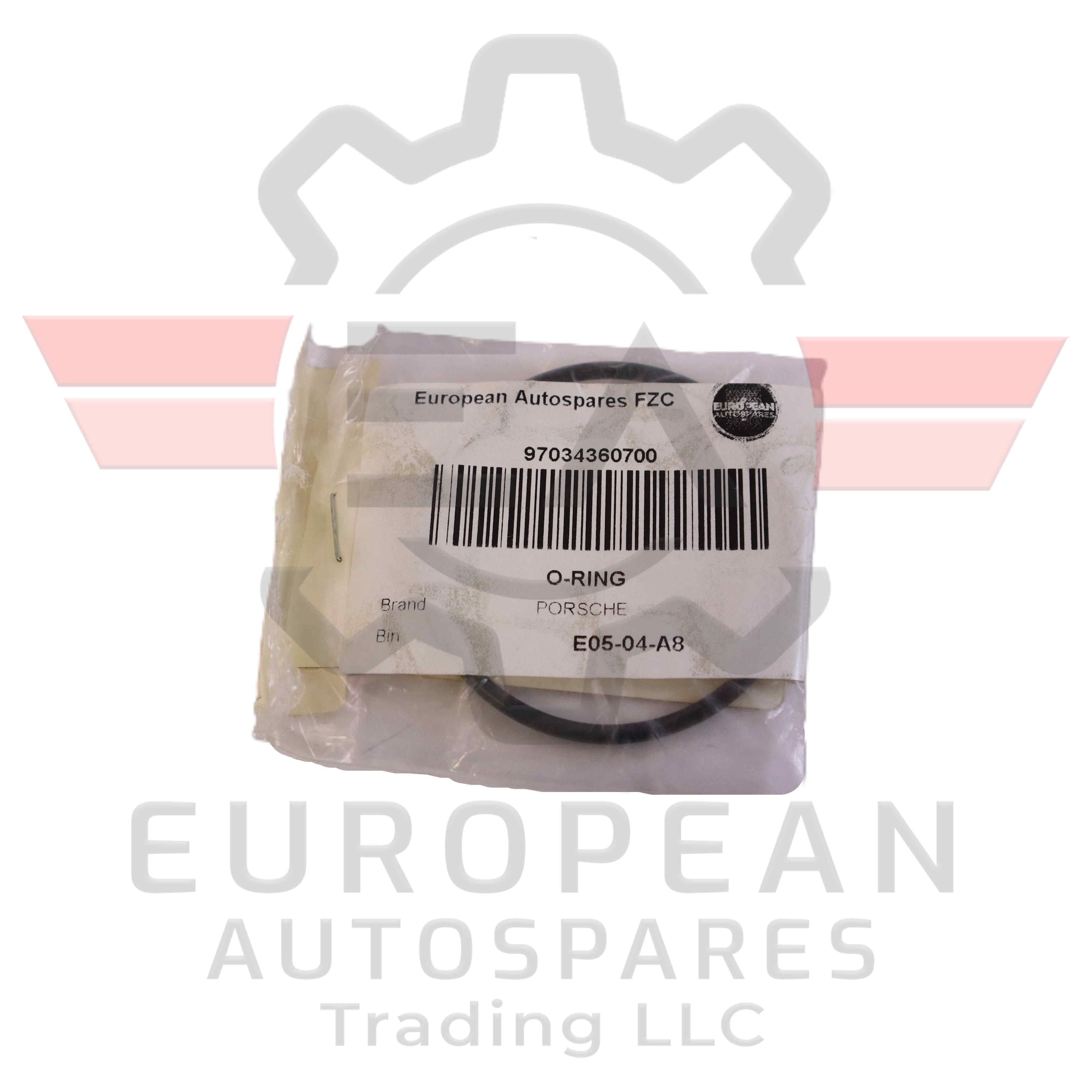Porsche Sealing O-Ring 97034360700 | Genuine OEM European Autospares Trading LLC