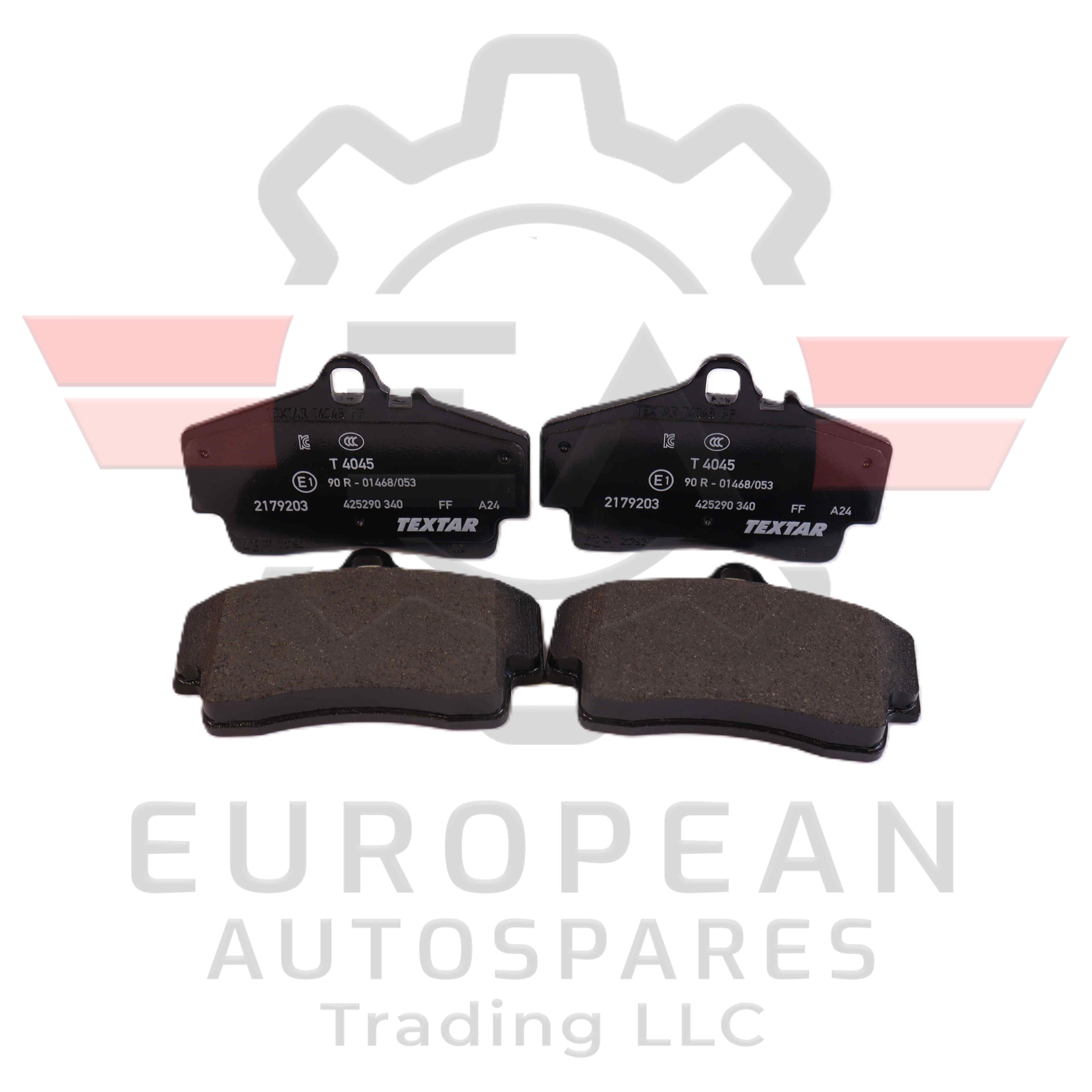 Porsche Rear Brake Pads Set 98635293910A | Genuine OEM European Autospares Trading LLC