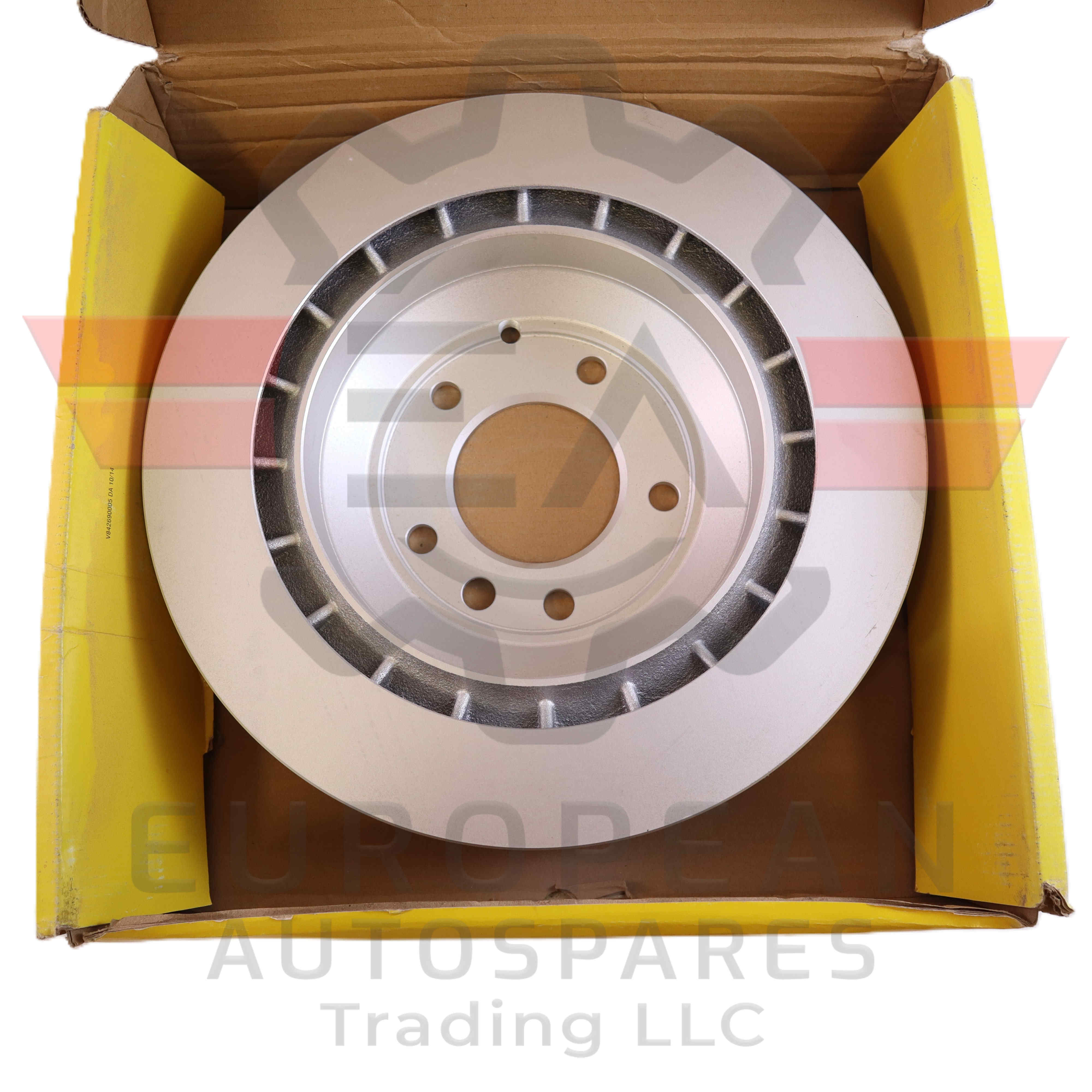 Porsche Rear Axle Brake Disc Rotor 95535240300A | Genuine OEM European Autospares Trading LLC