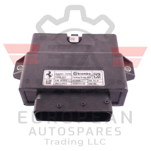 Unidad de control del calibrador trasero ECM original de Ferrari 933950