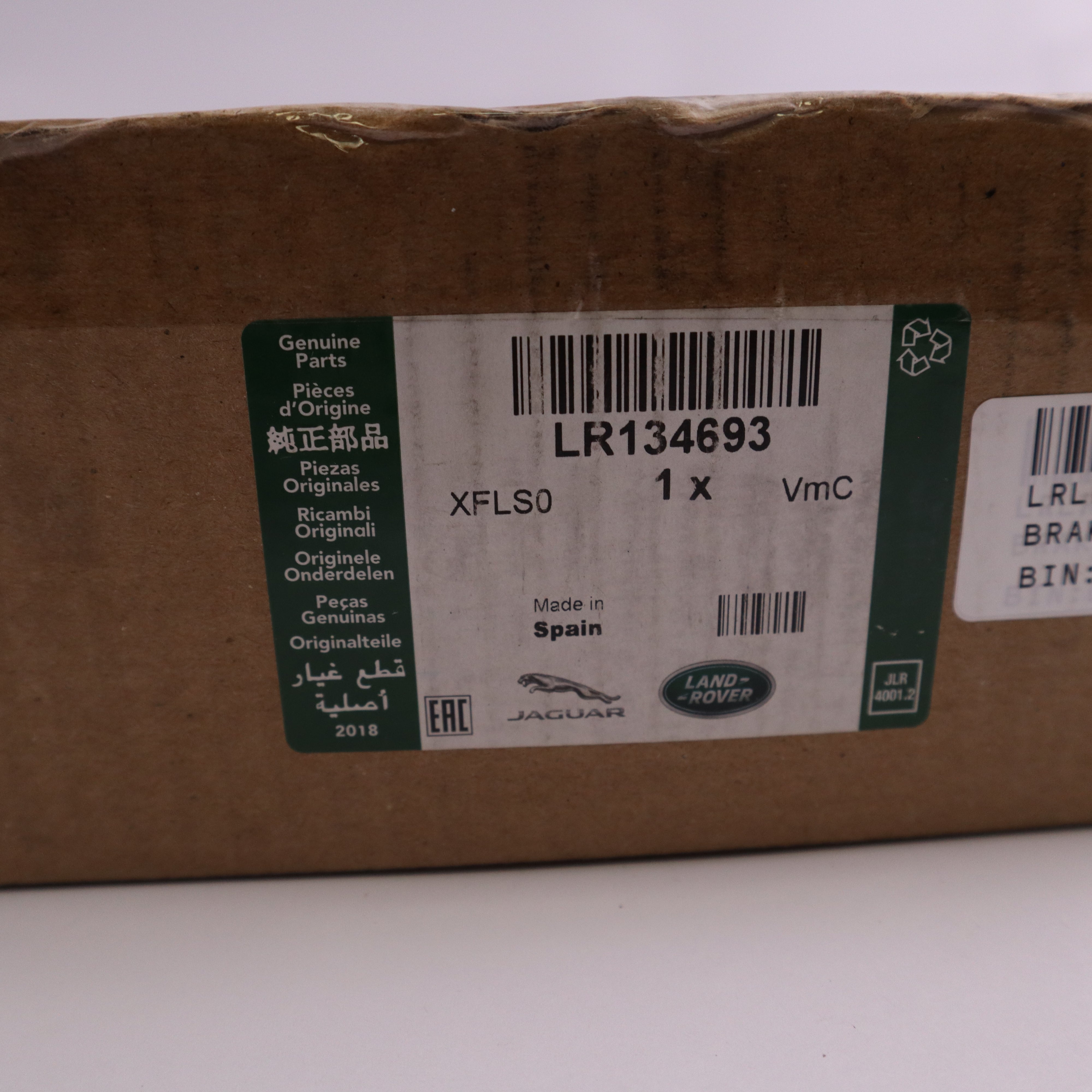 Genuine JLR Land Rover Front Brake Pad Set LR134693