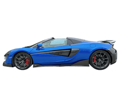 McLaren 540/570s Bumpers and Engine Hood Carbon Upgrade To 600 LT