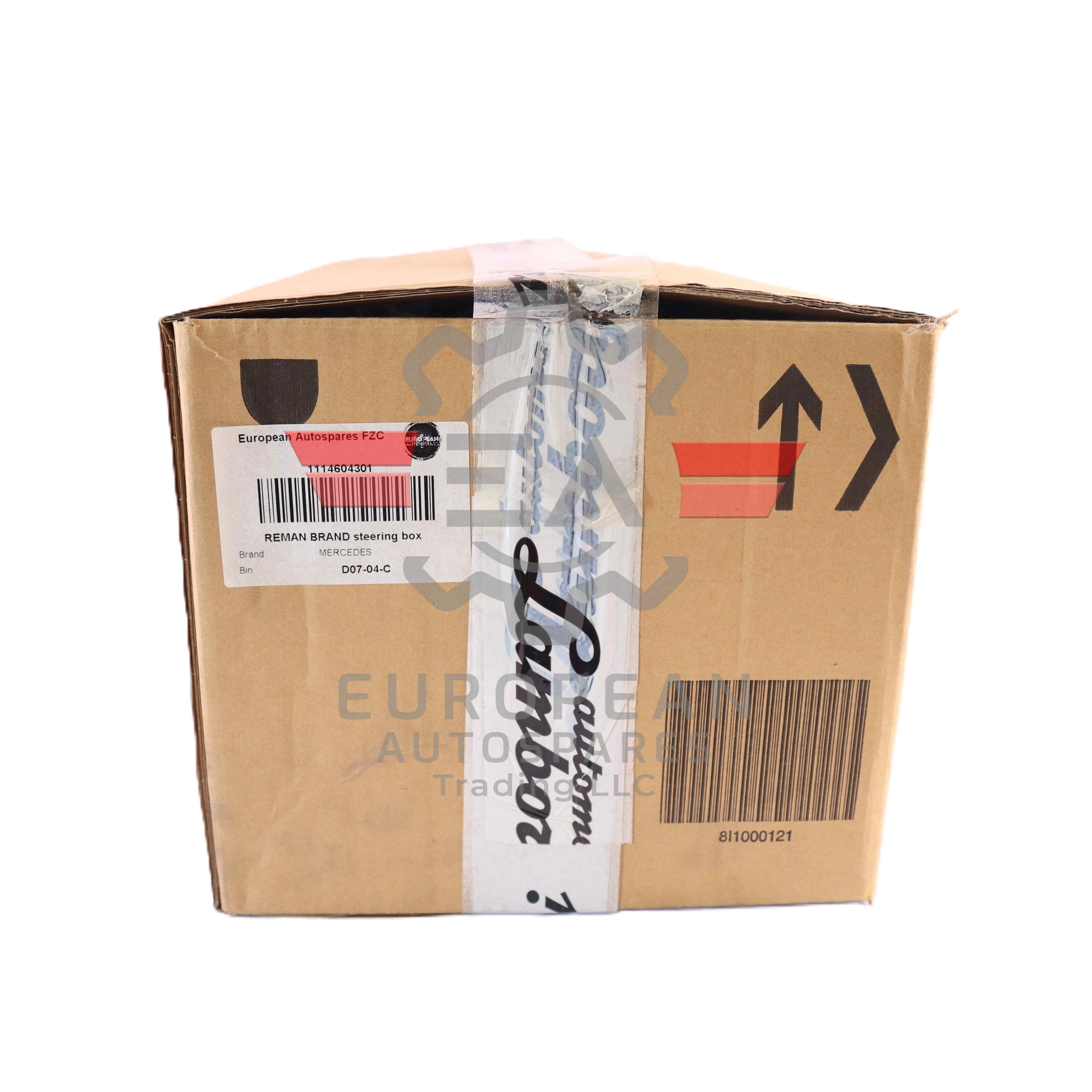 Mercedes-Benz Remanufactured Steering Gear Box 1114604301 | Genuine OEM European Autospares Trading LLC