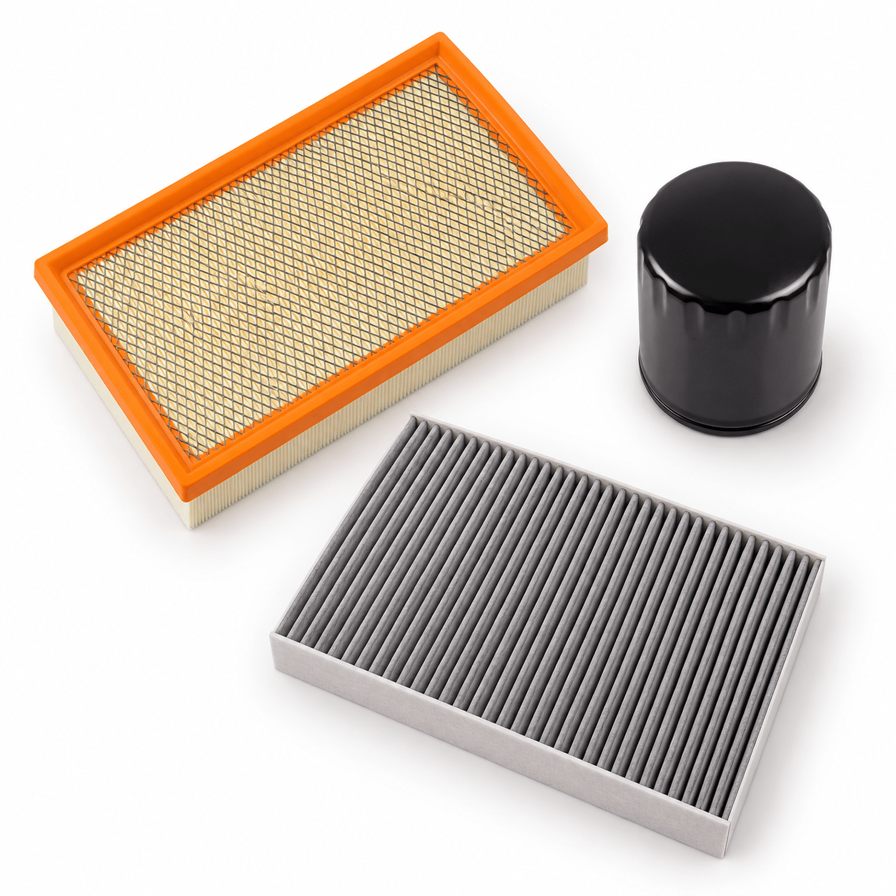 Maserati V8 Petrol Service Bundle – Aftermarket Oil Filter, Air Filter & AC Filter for GranTurismo & GranCabrio (289571, 205468, 66855200) European Autospares Trading LLC
