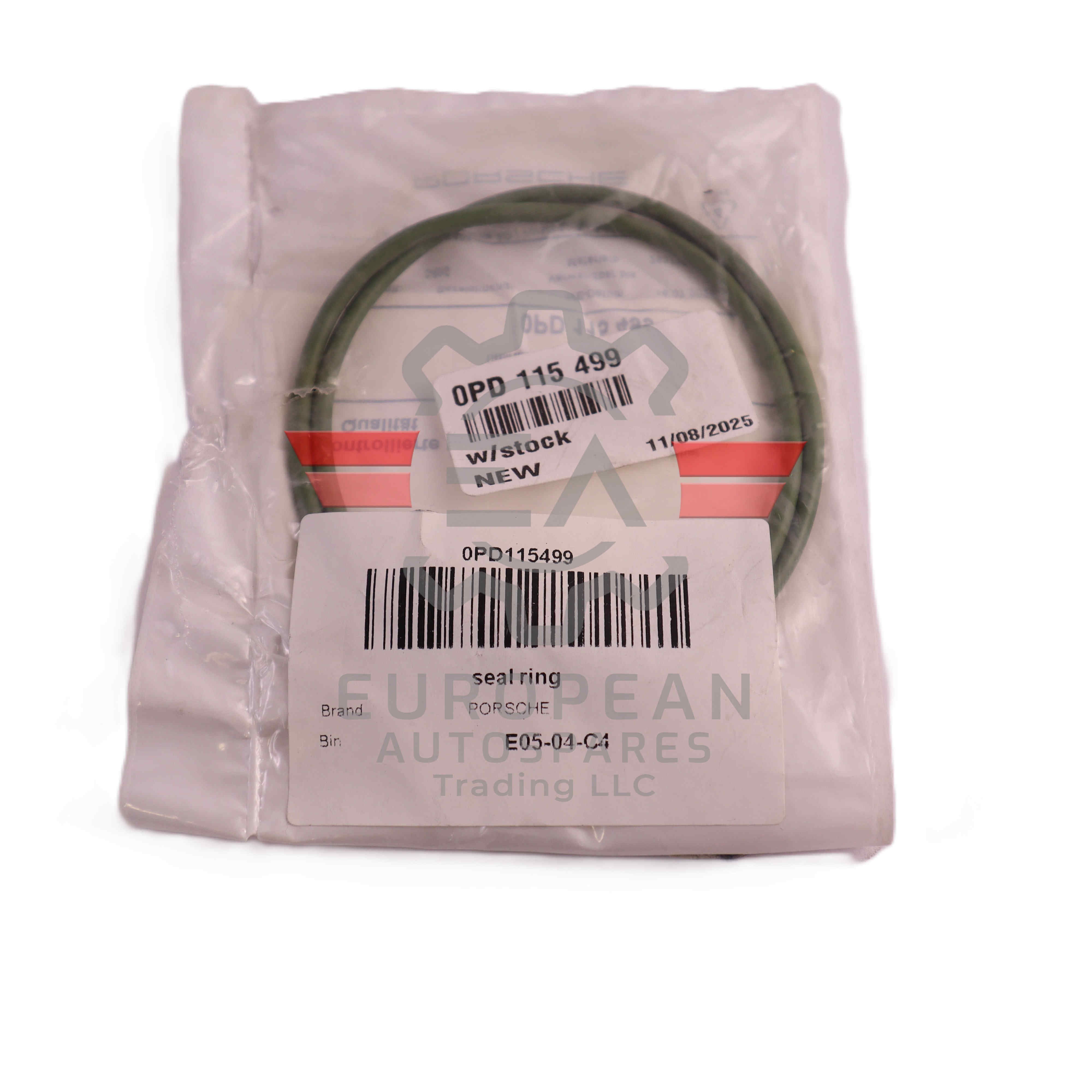 Porsche Engine Oil Seal Ring Gasket 0PD115499 | Genuine OEM European Autospares Trading LLC
