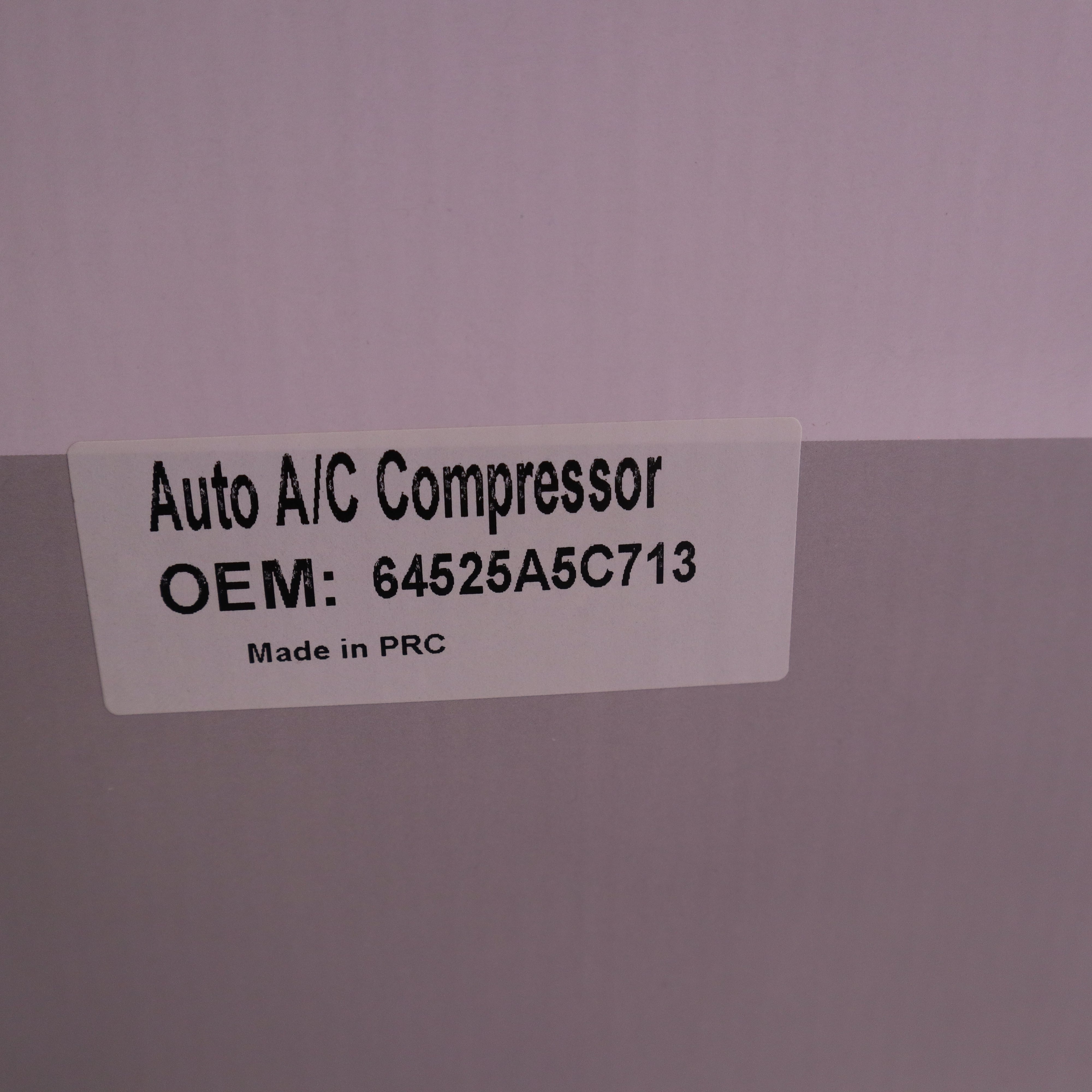 Aftermarket BMW AC Compressor RDTM64525A5C713