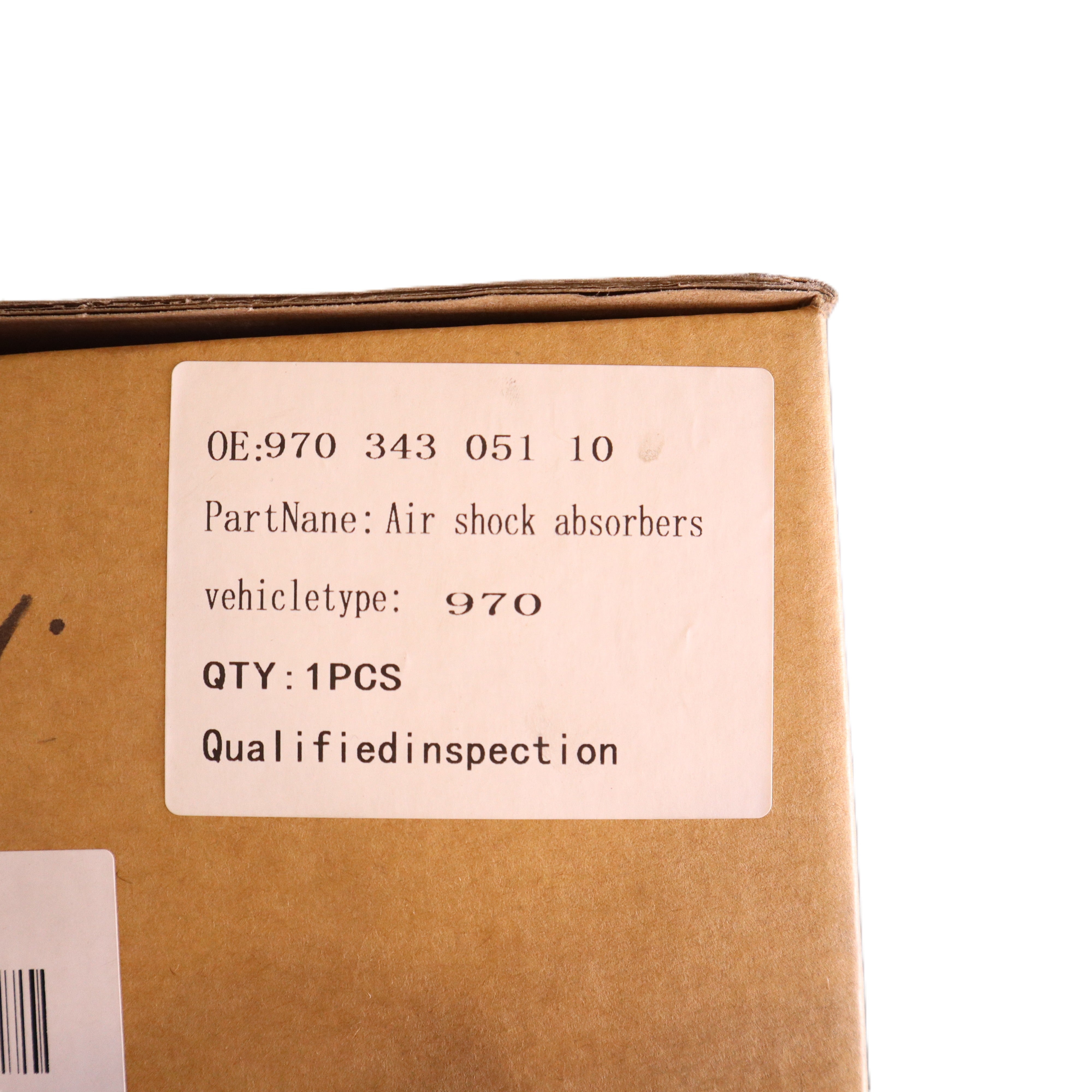 Aftermarket Porsche Air Shock Absorber RDTM97034305110