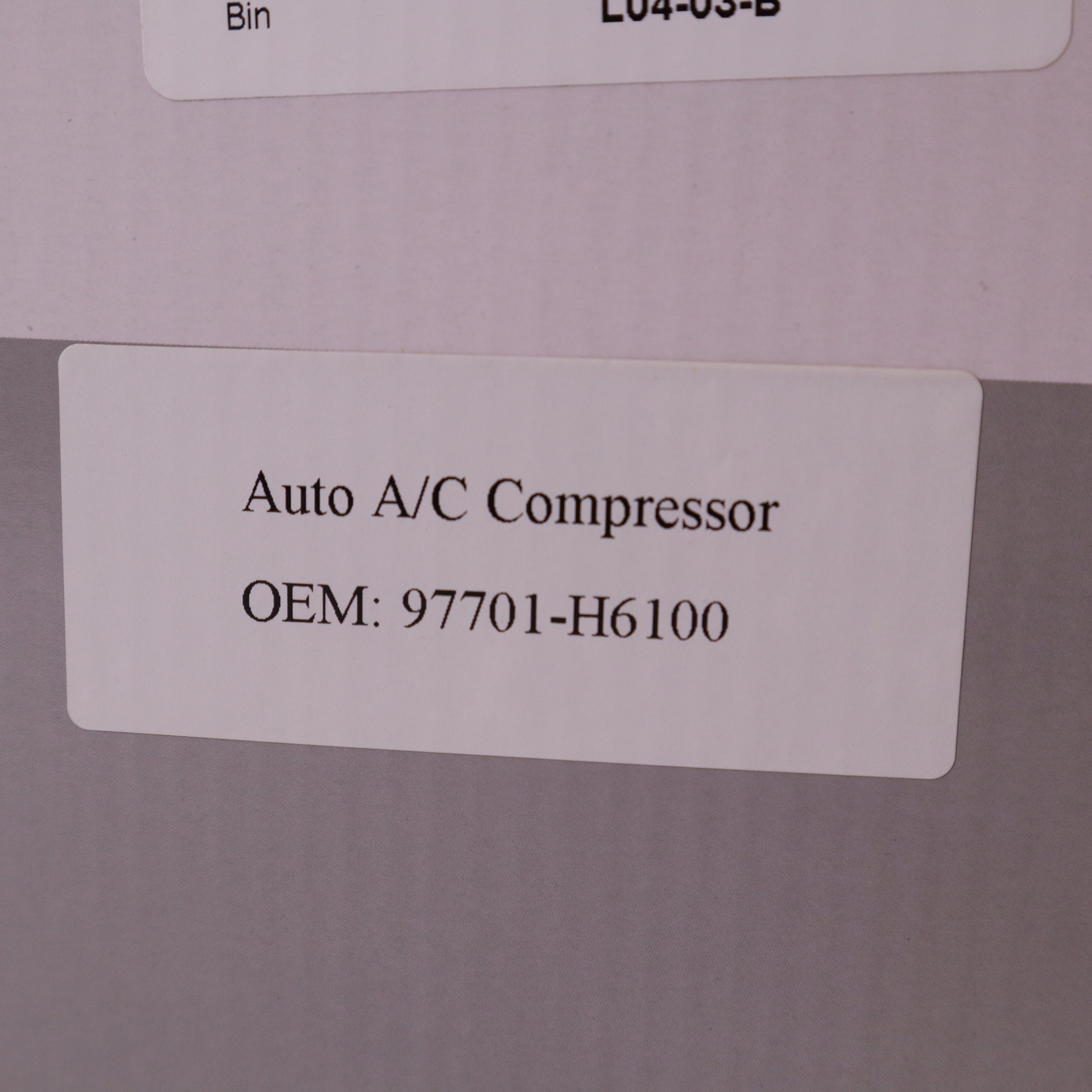 Aftermarket Hyundai AC Compressor Accent RDTM97701-H6100
