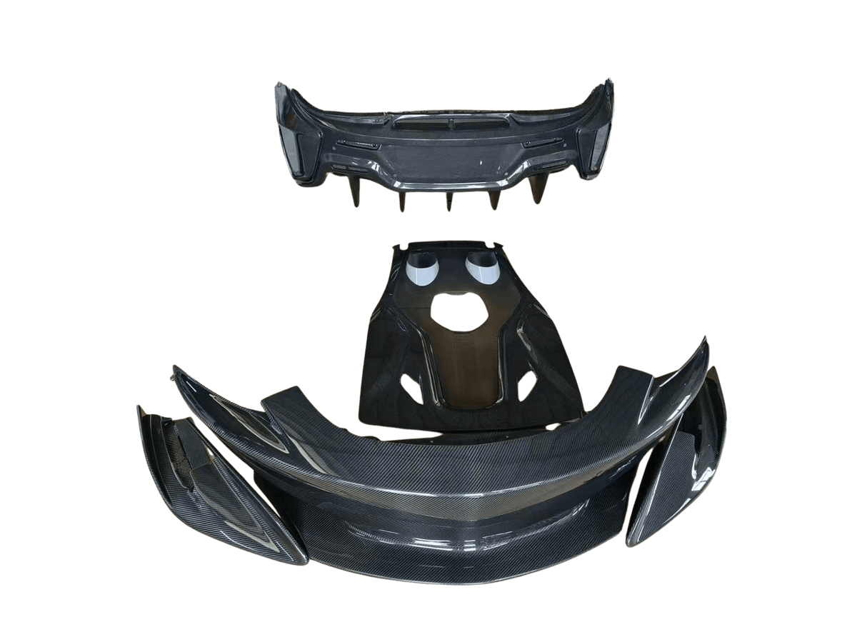 McLaren 540/570s Bumpers and Engine Hood Carbon Upgrade To 600 LT