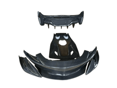 McLaren 540/570s Bumpers and Engine Hood Carbon Upgrade To 600 LT
