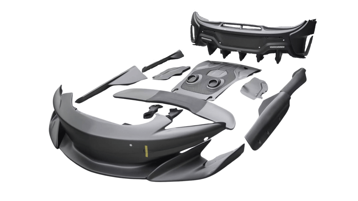 Mclaren 540/570s Matt Carbon Upgrade Full Body Kit To 600 LT